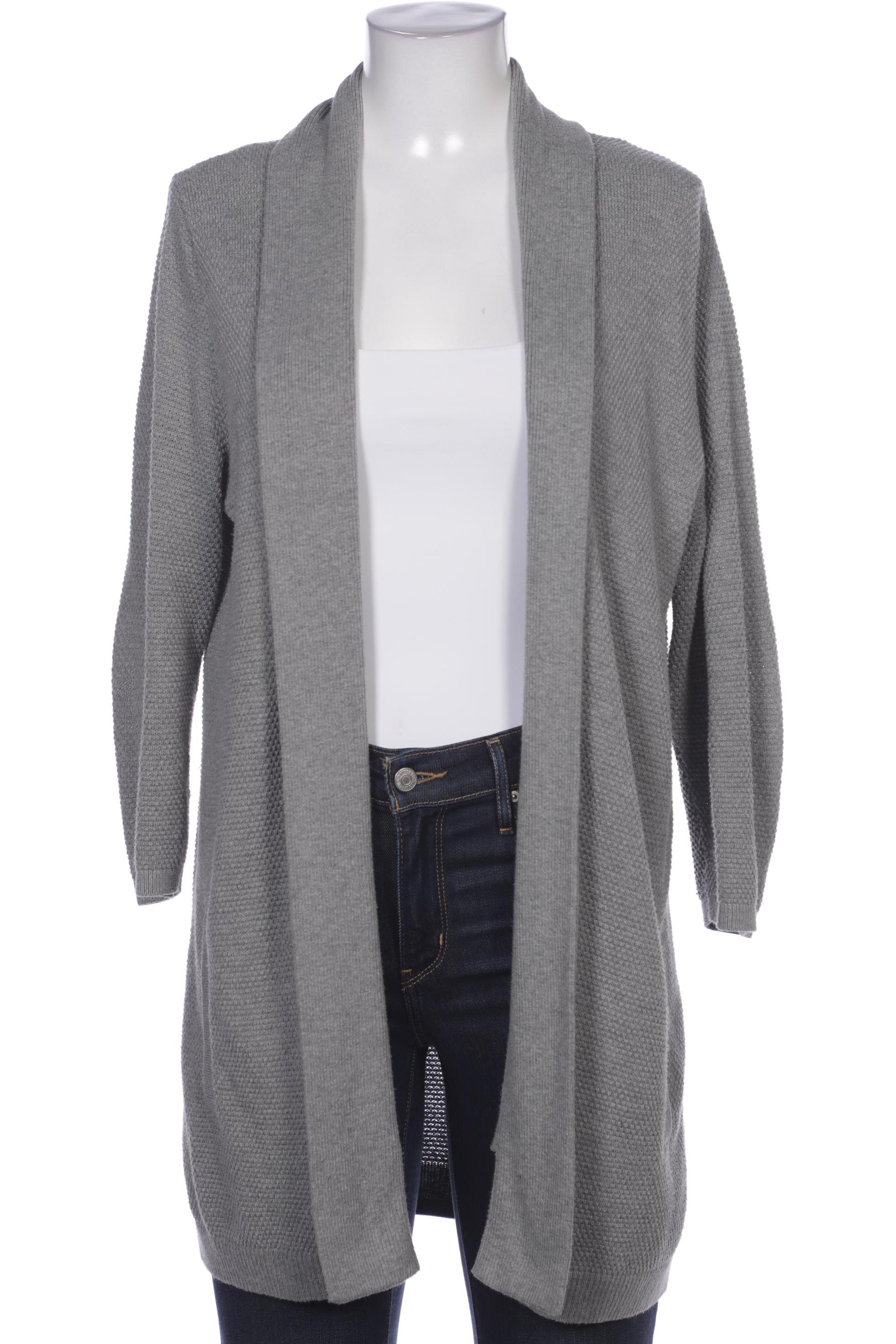 

Lands End Damen Strickjacke, grau, Gr. 38