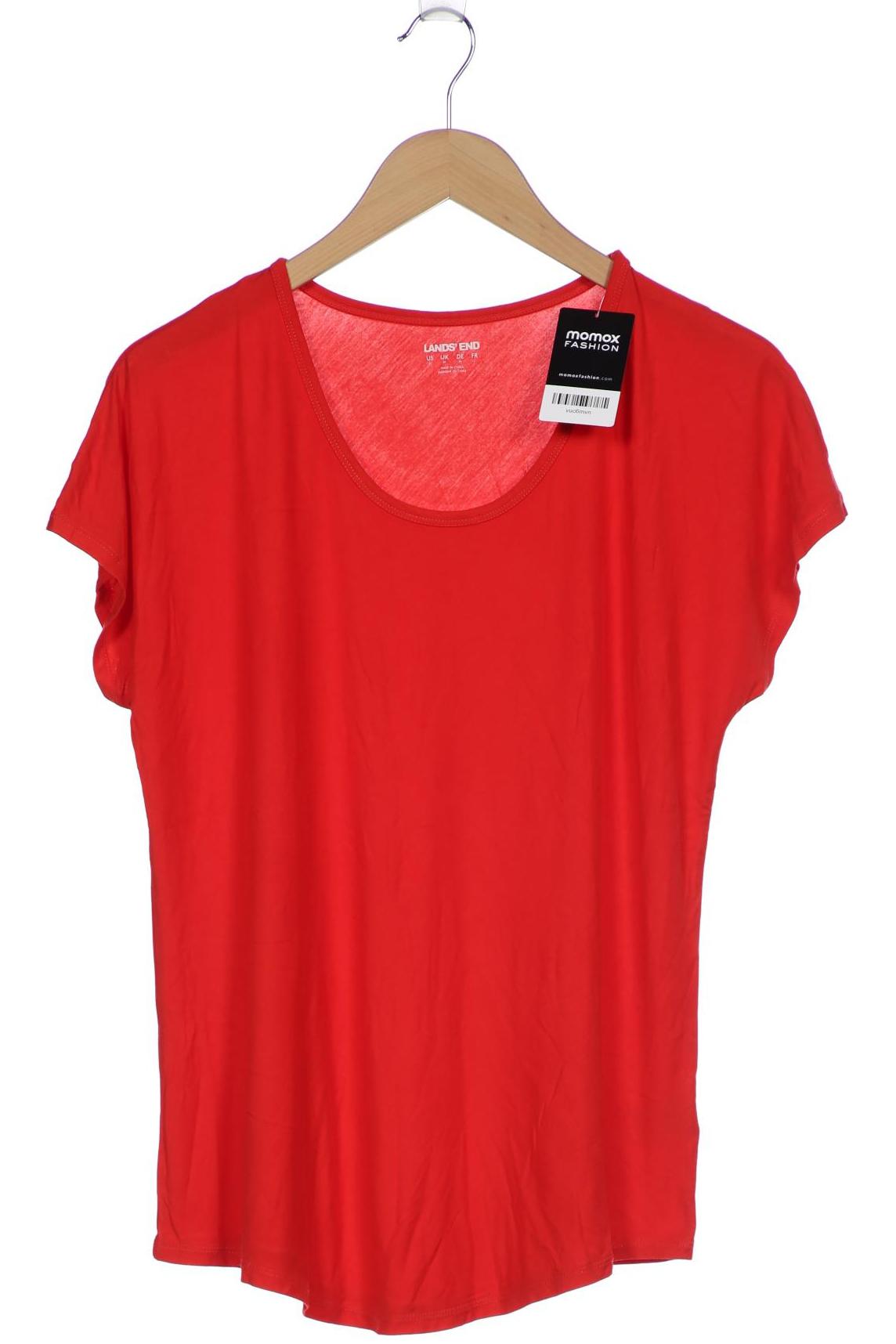 

Lands End Damen T-Shirt, rot, Gr. 38