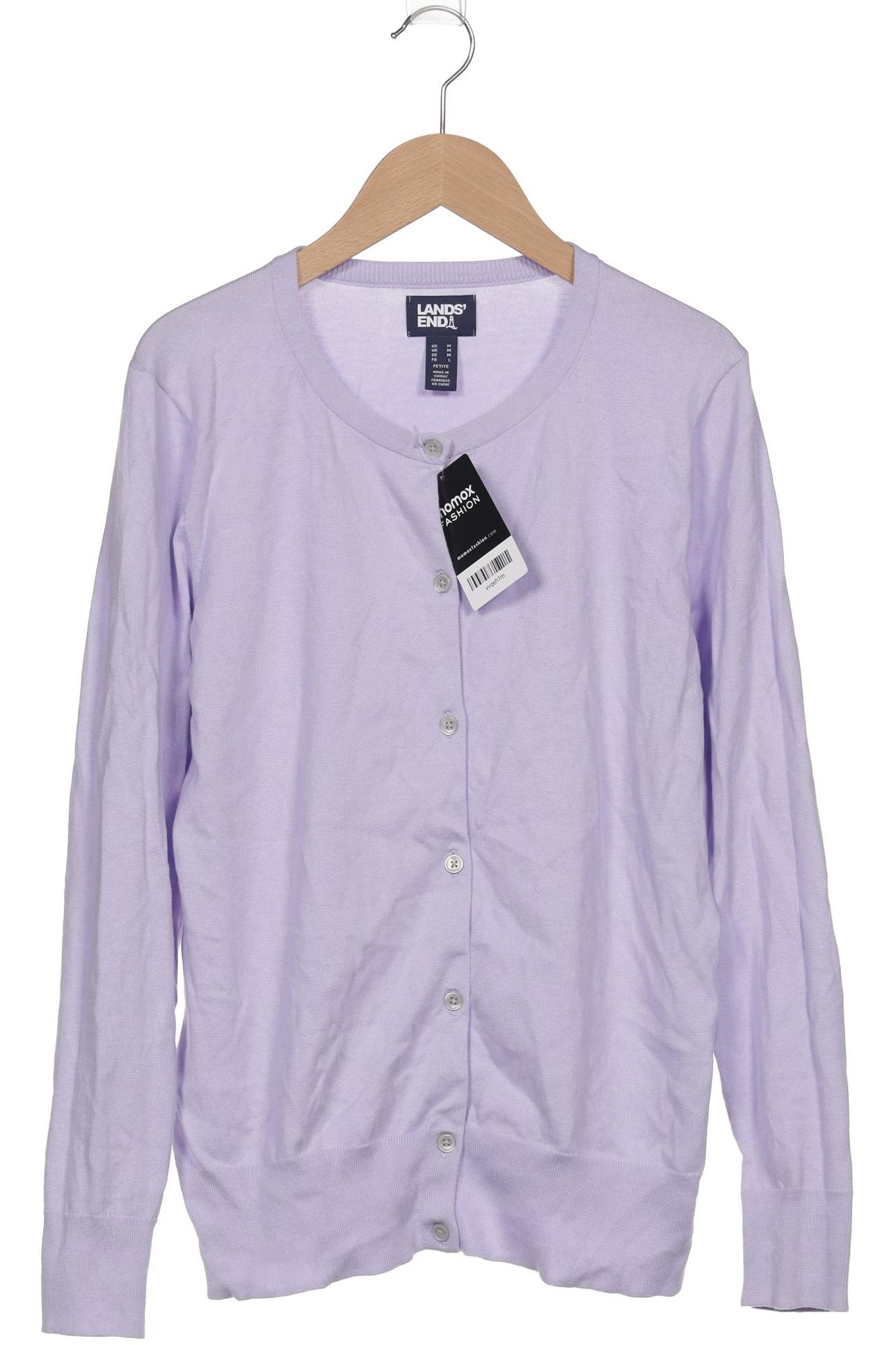 

Lands End Damen Strickjacke, flieder, Gr. 38