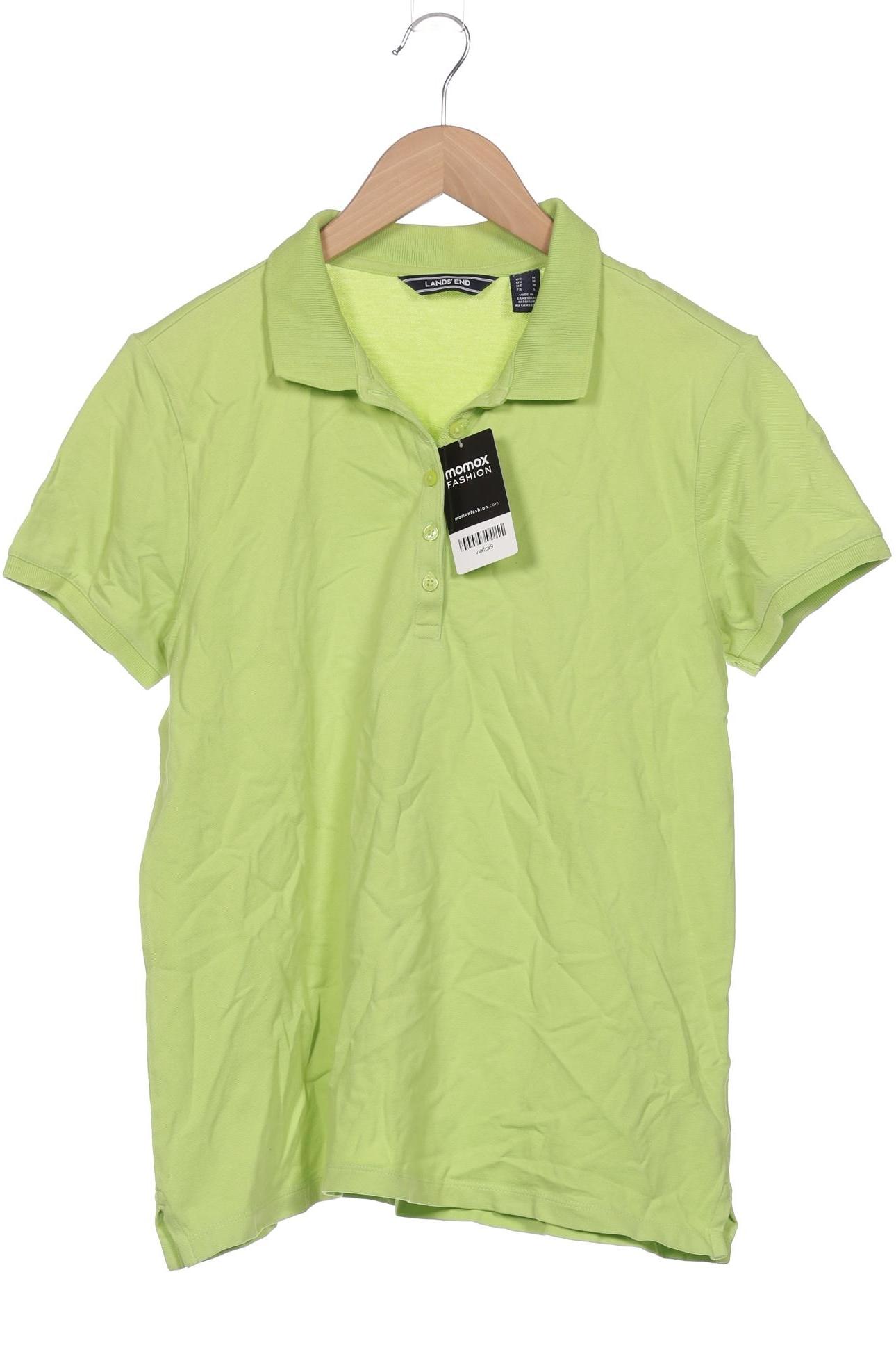 

Lands End Damen Poloshirt, hellgrün, Gr. 38