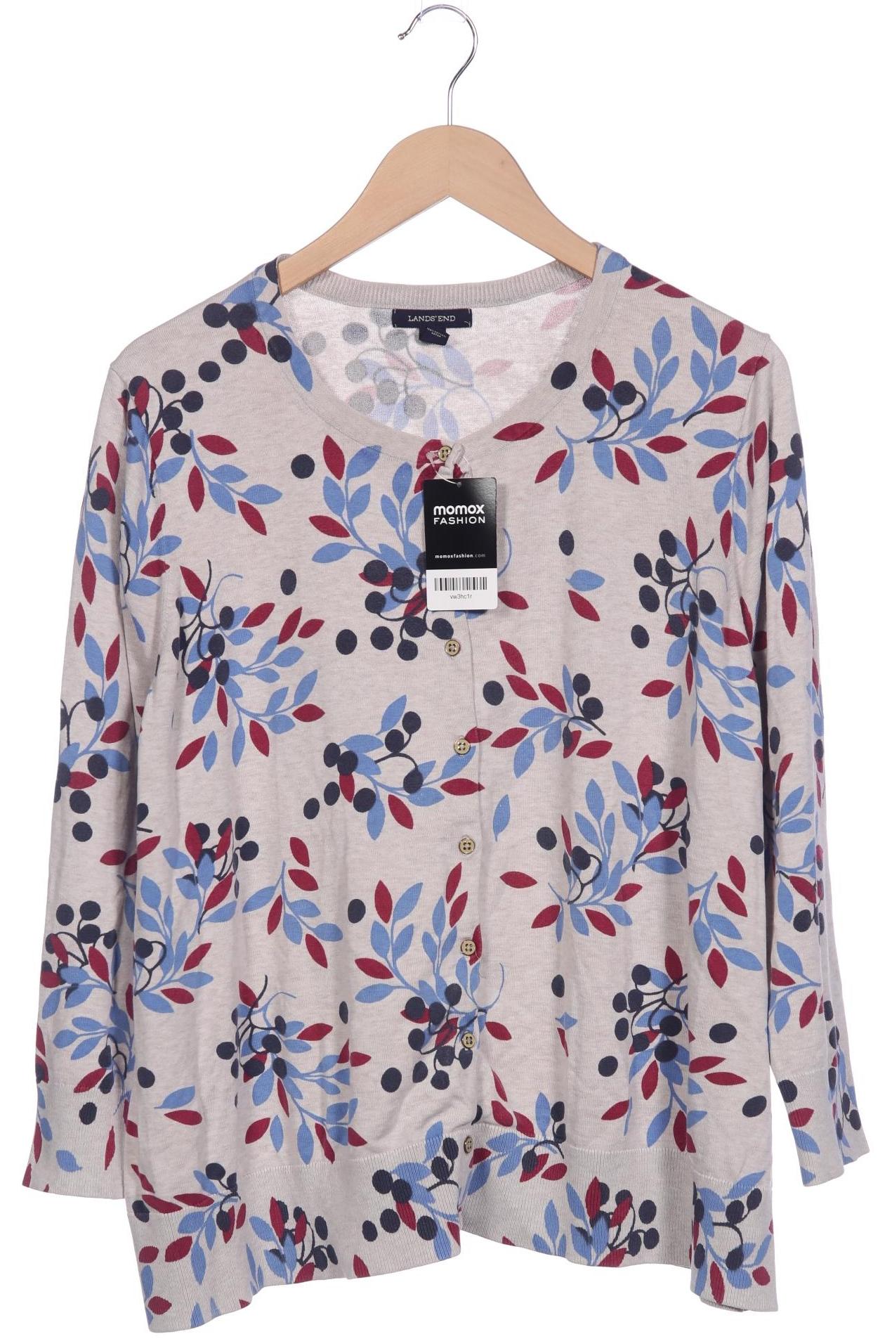 

Lands End Damen Strickjacke, mehrfarbig, Gr. 56