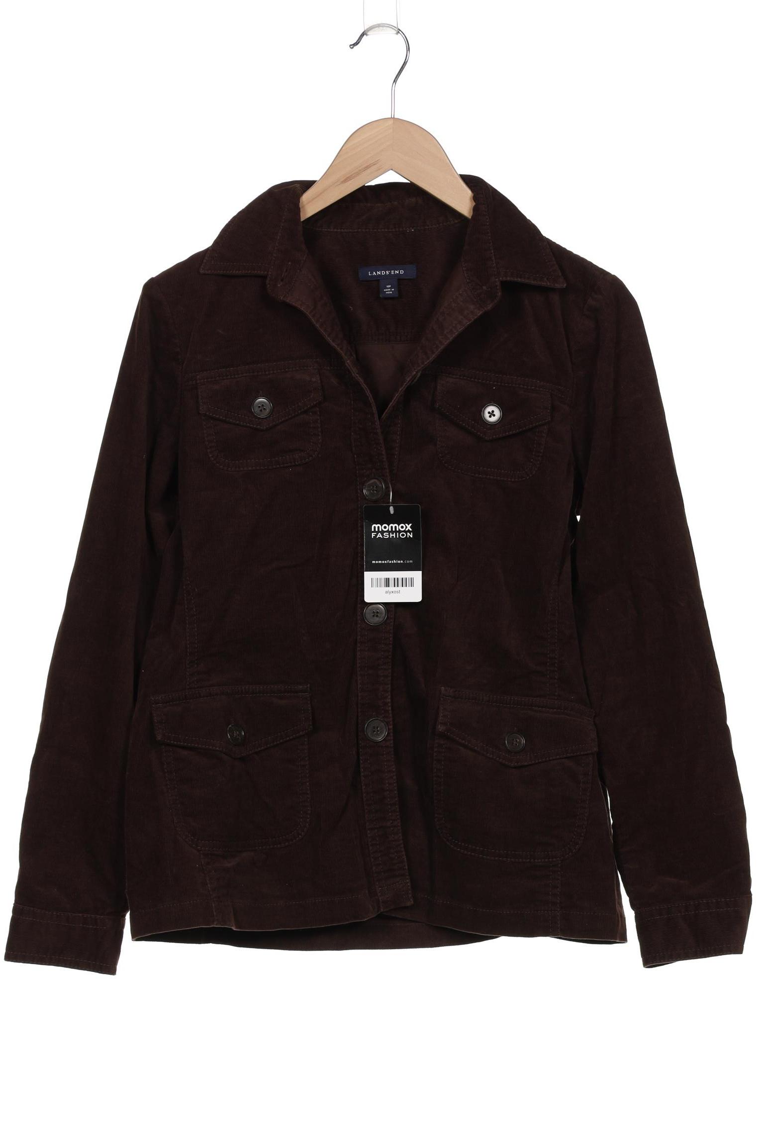 

Lands End Damen Jacke, braun, Gr. 10