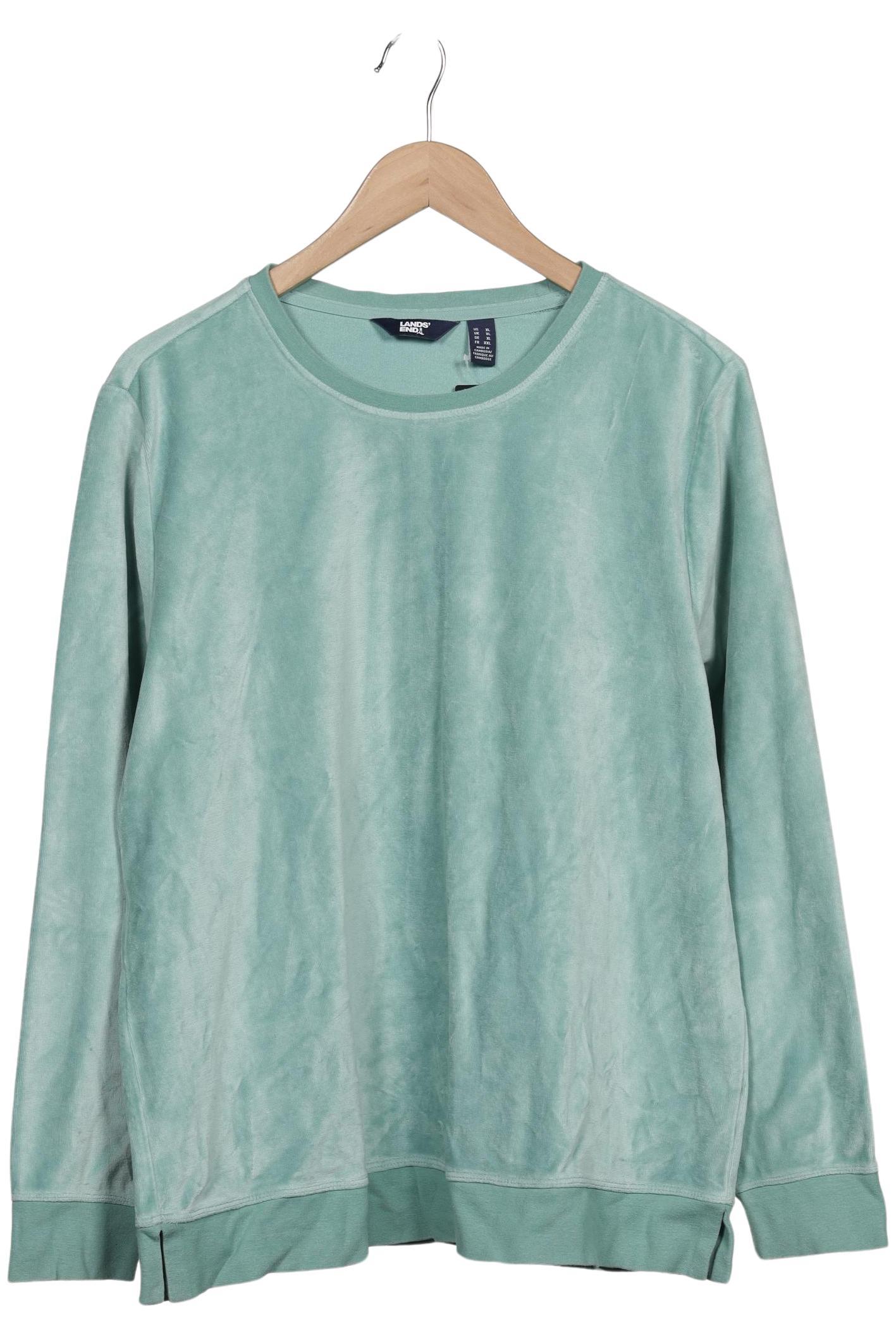 

Lands End Damen Sweatshirt, hellgrün, Gr. 44