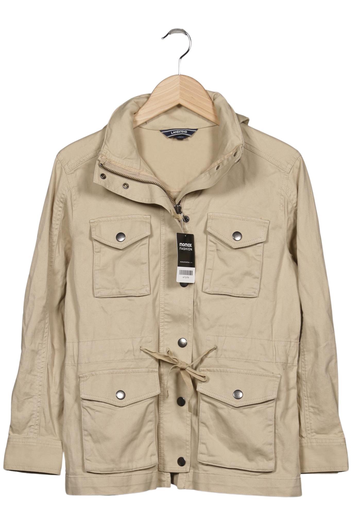 

Lands End Damen Jacke, beige, Gr. 34