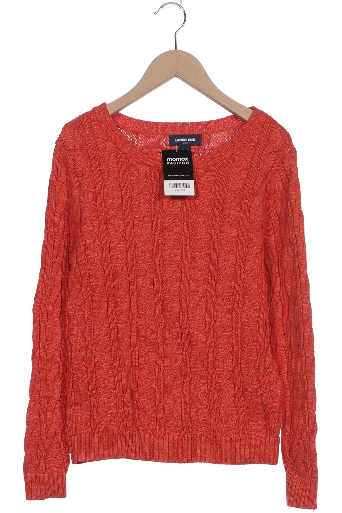 

Lands End Damen Pullover, orange, Gr. 36