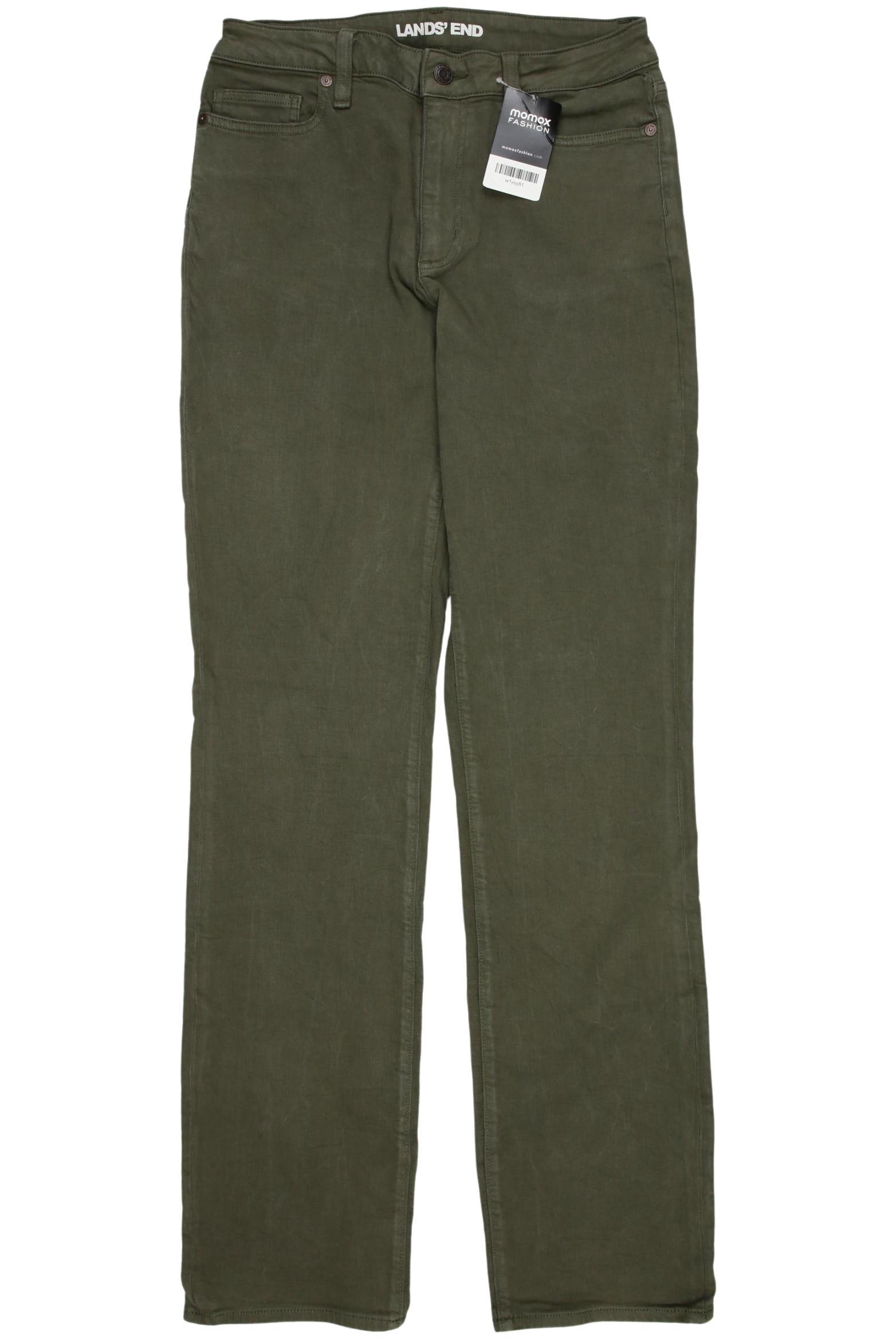 

Lands End Damen Jeans, grün, Gr. 40