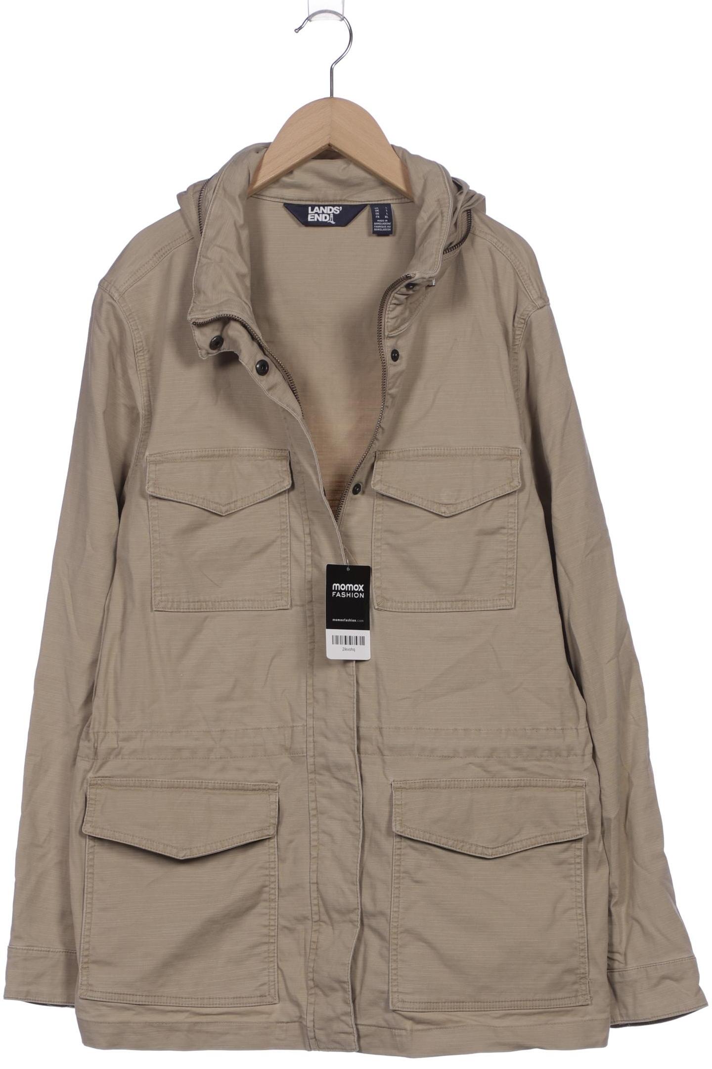 

Lands End Damen Jacke, beige, Gr. 42