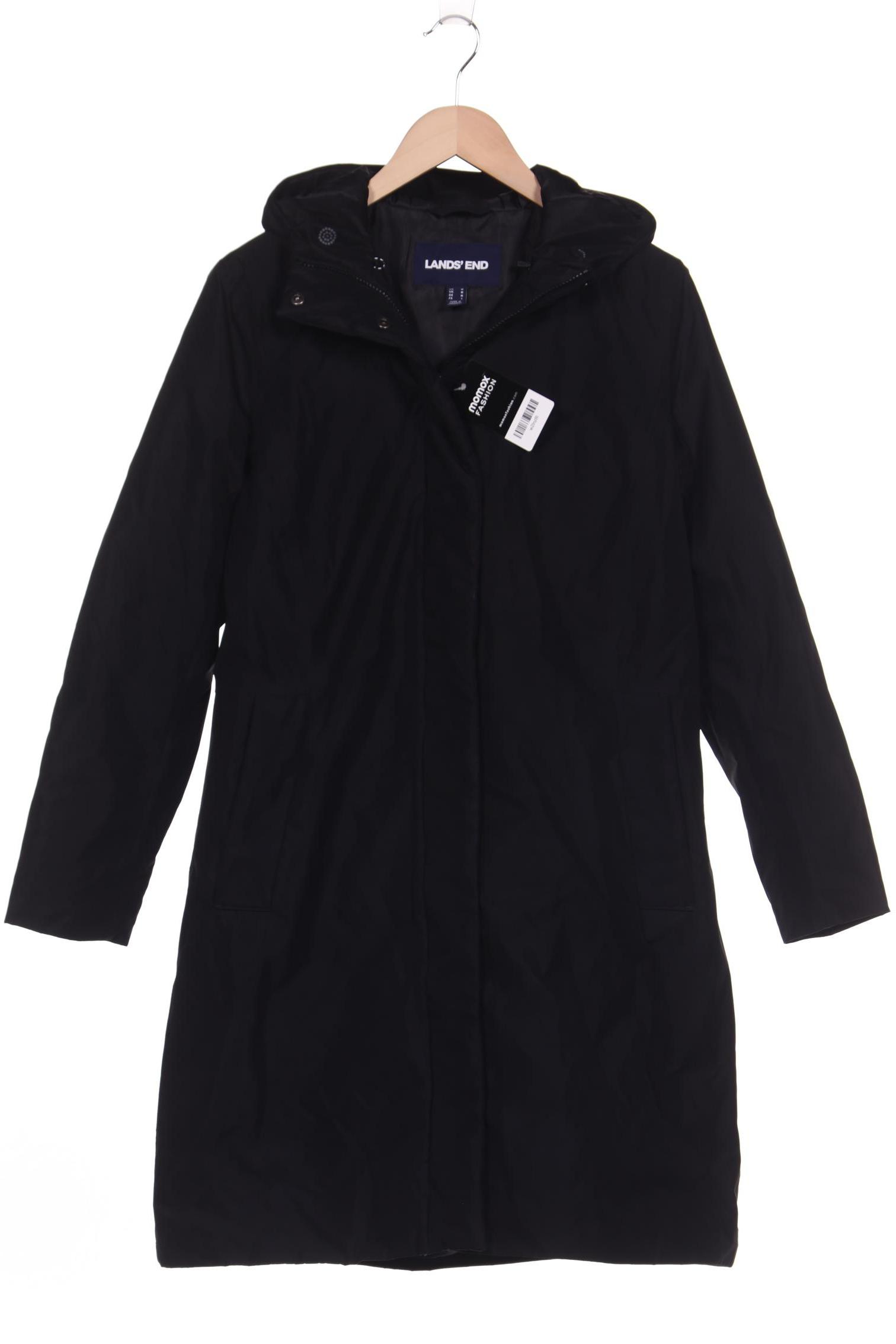 

Lands End Damen Mantel, schwarz