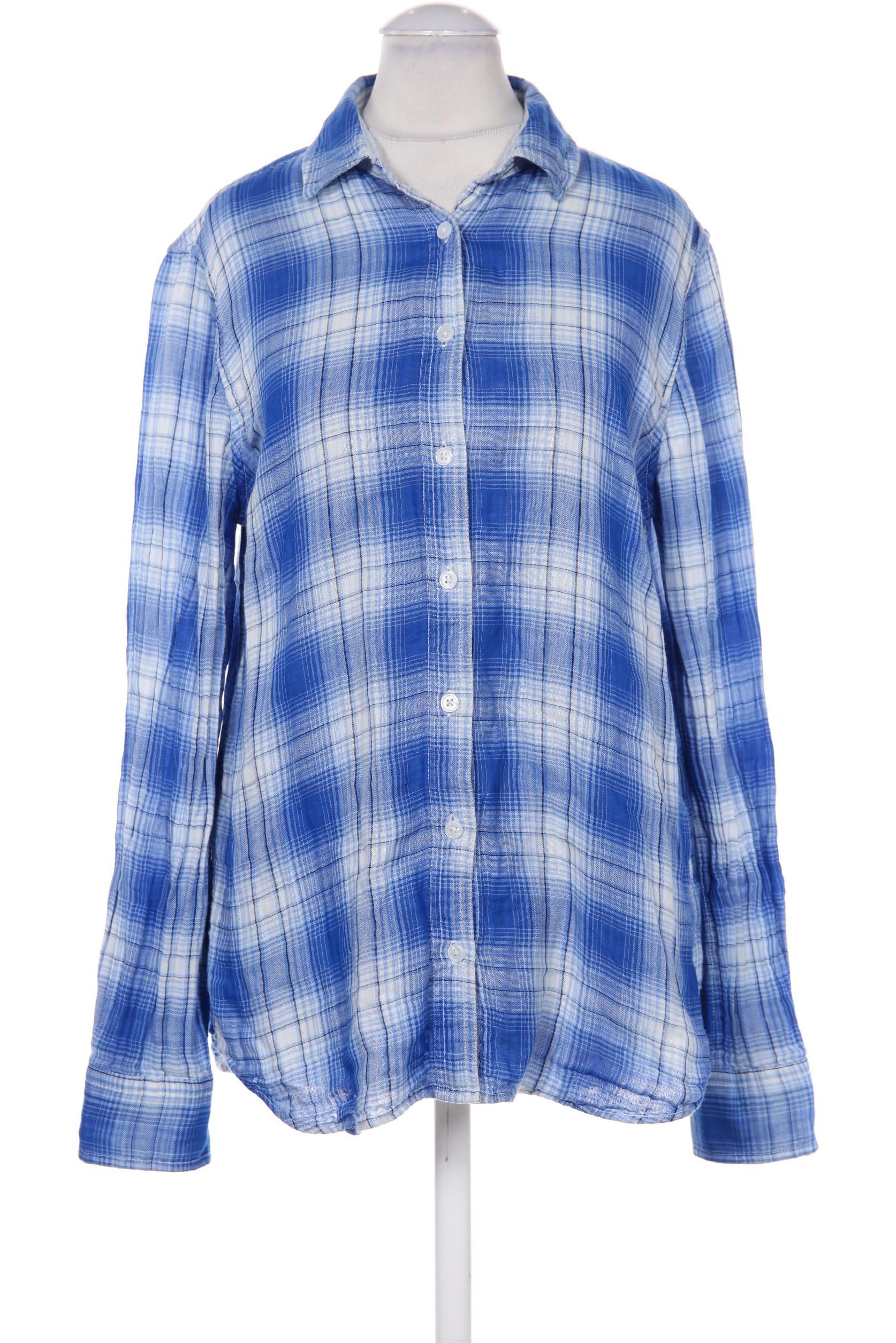 

Lands End Damen Bluse, blau, Gr. 36