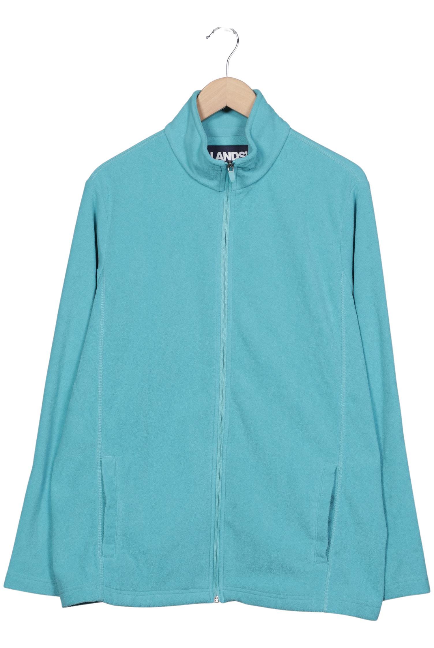 

Lands End Damen Sweatshirt, türkis, Gr. 44