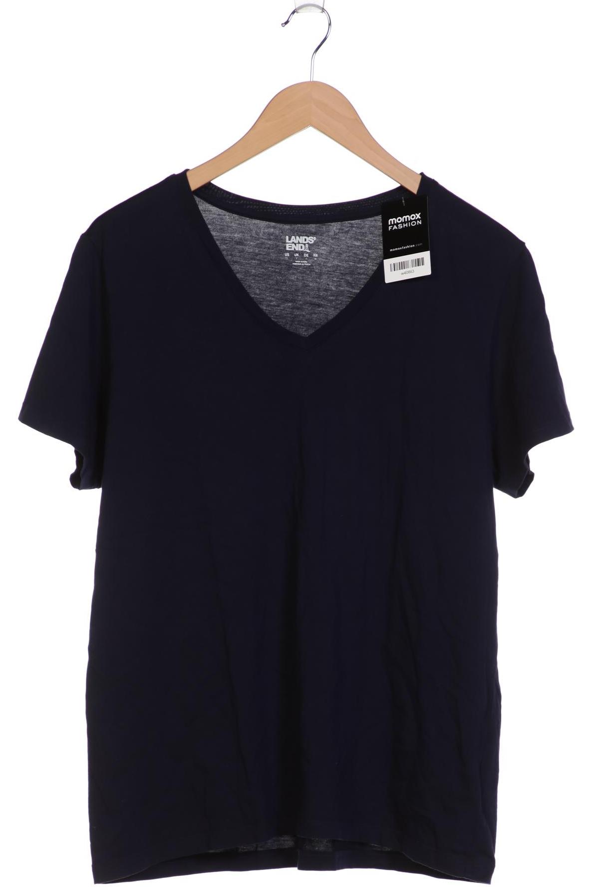 

Lands End Damen T-Shirt, marineblau, Gr. 42