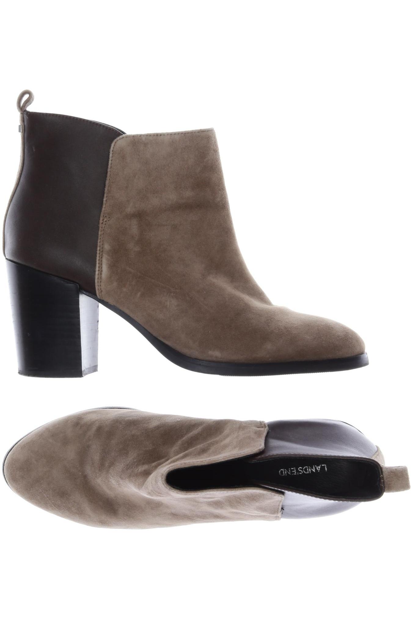 

Lands End Damen Stiefelette, braun, Gr. 40