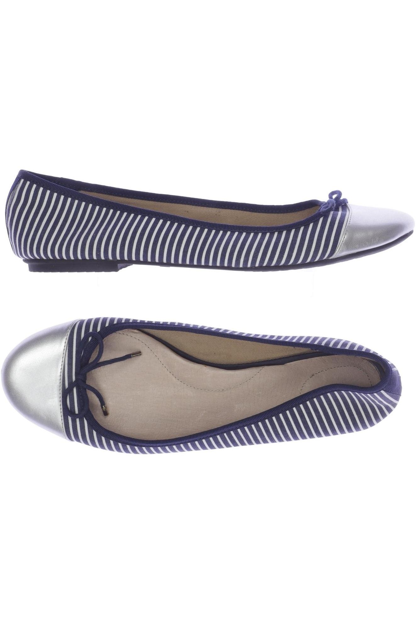

Lands End Damen Ballerinas, marineblau, Gr. 40