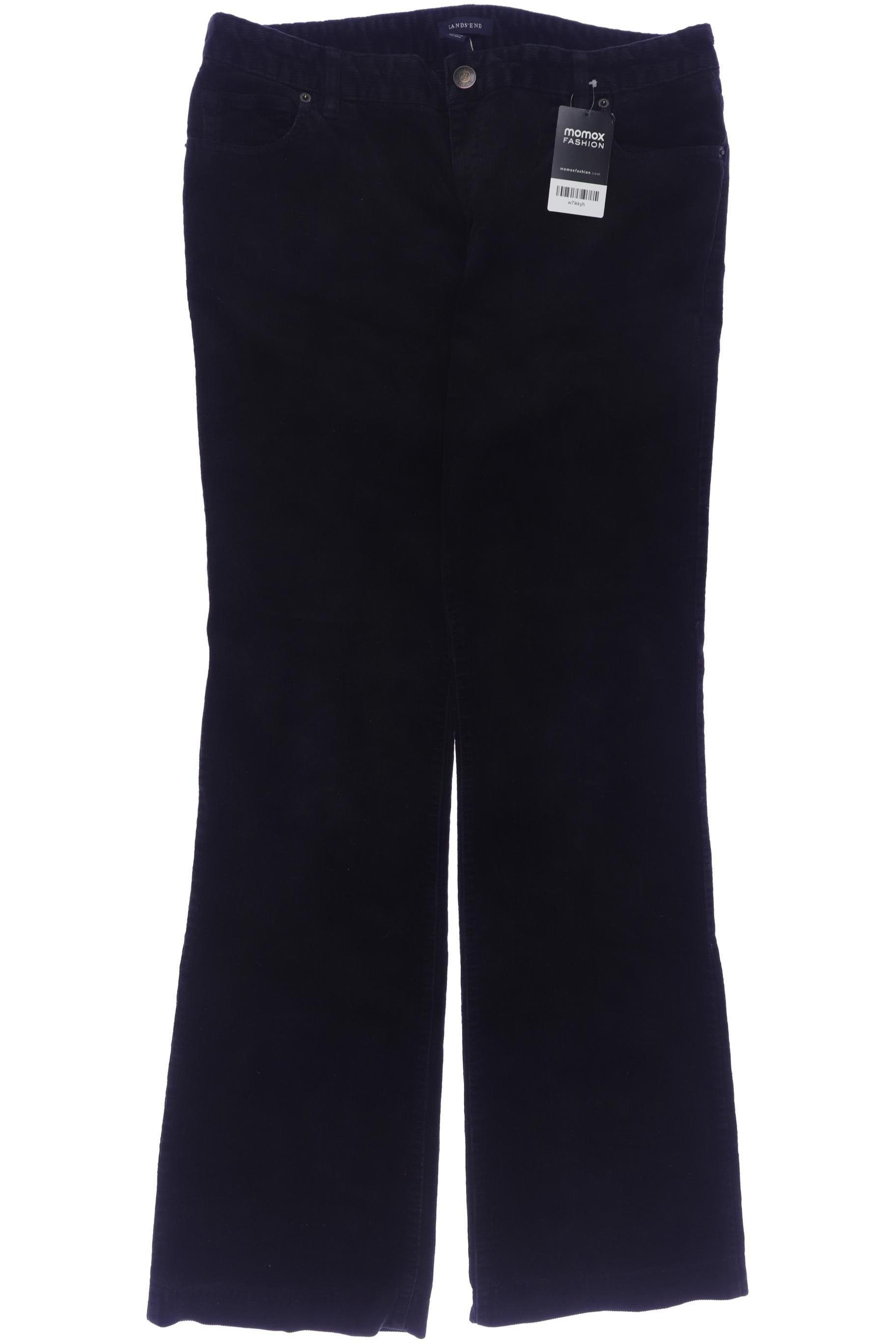

Lands End Damen Stoffhose, schwarz, Gr. 44