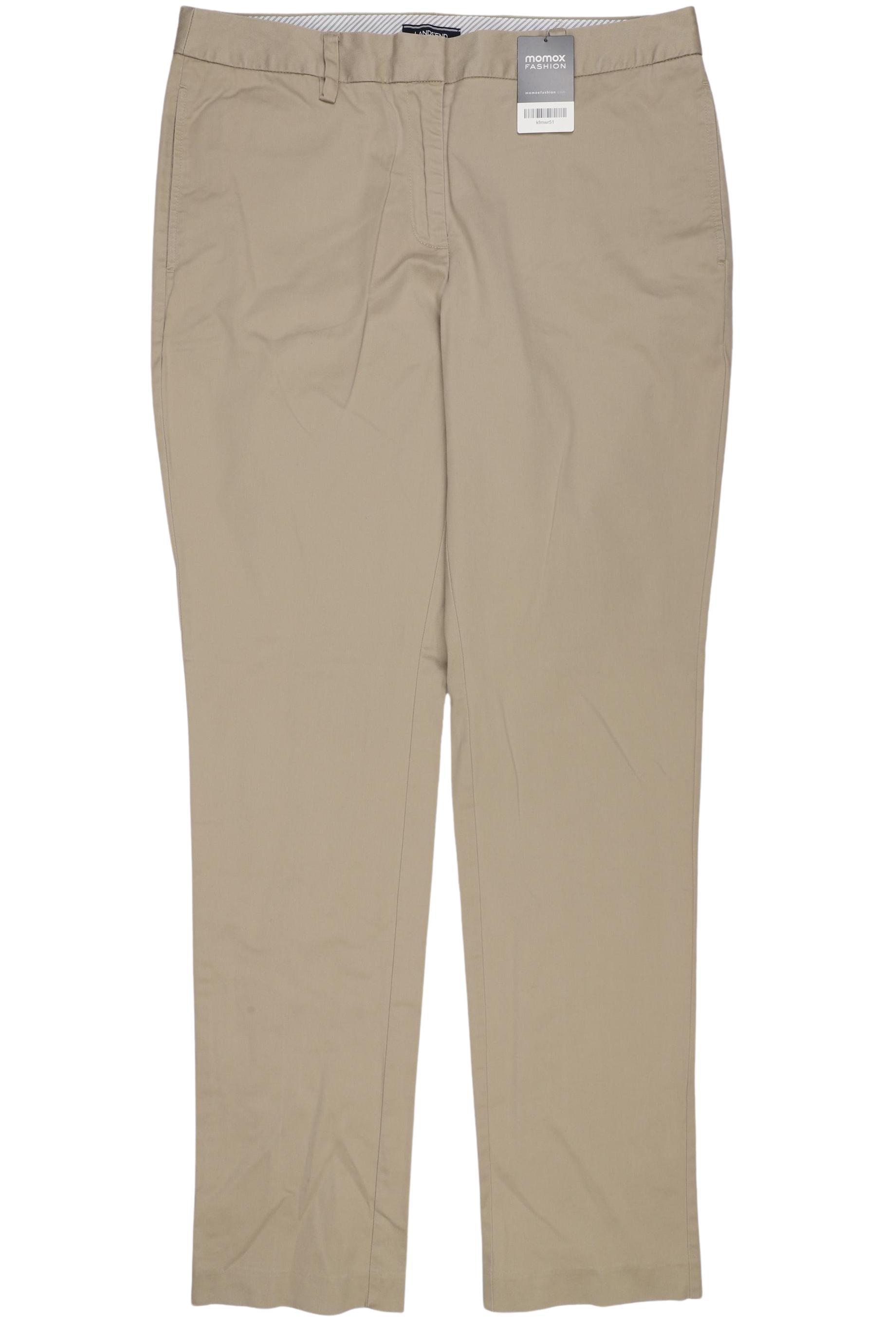 

Lands End Damen Stoffhose, beige, Gr. 44