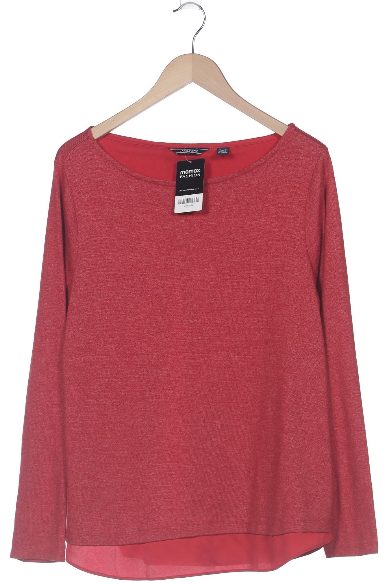 

Lands End Damen Pullover, rot, Gr. 44