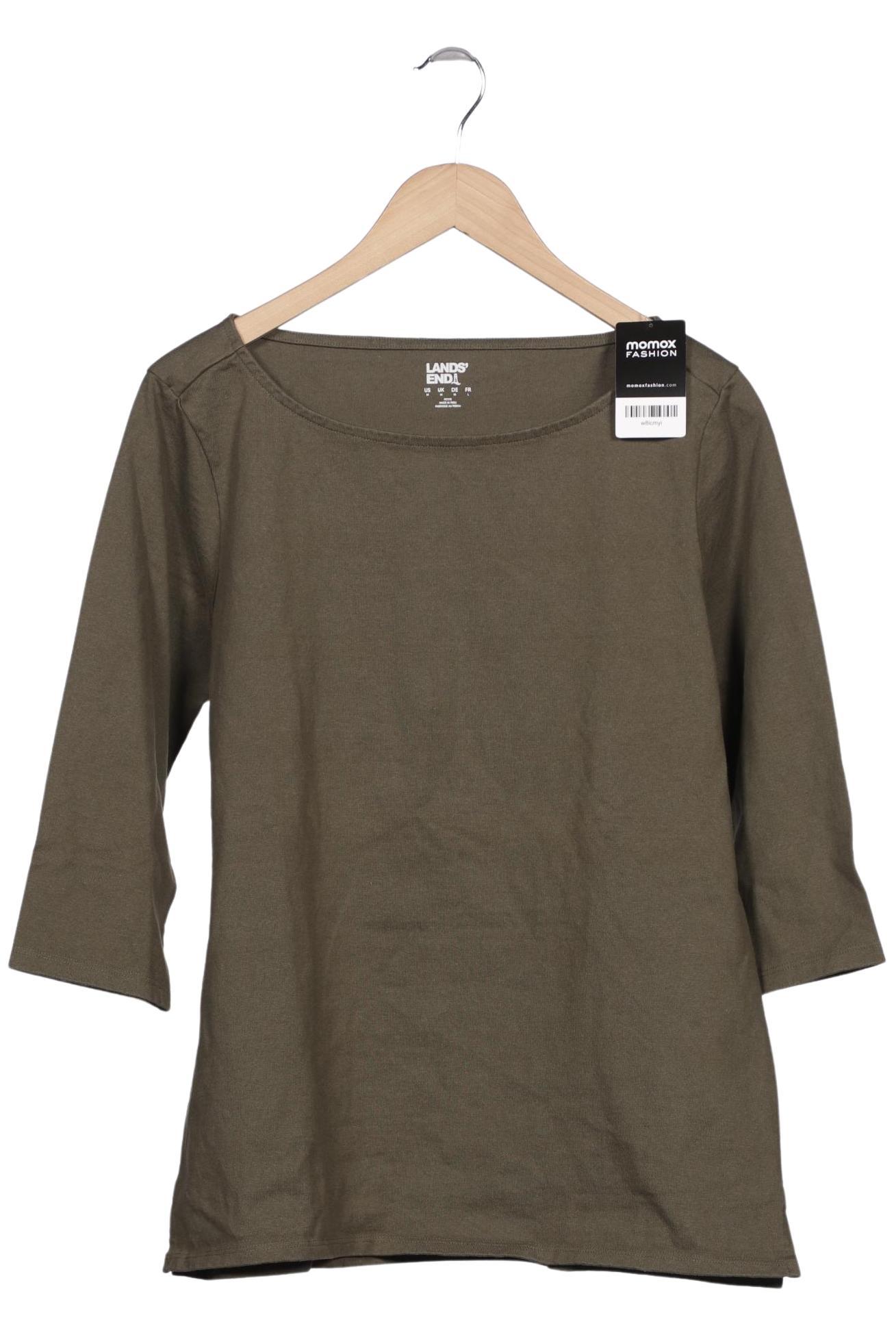 

Lands End Damen Langarmshirt, braun, Gr. 38