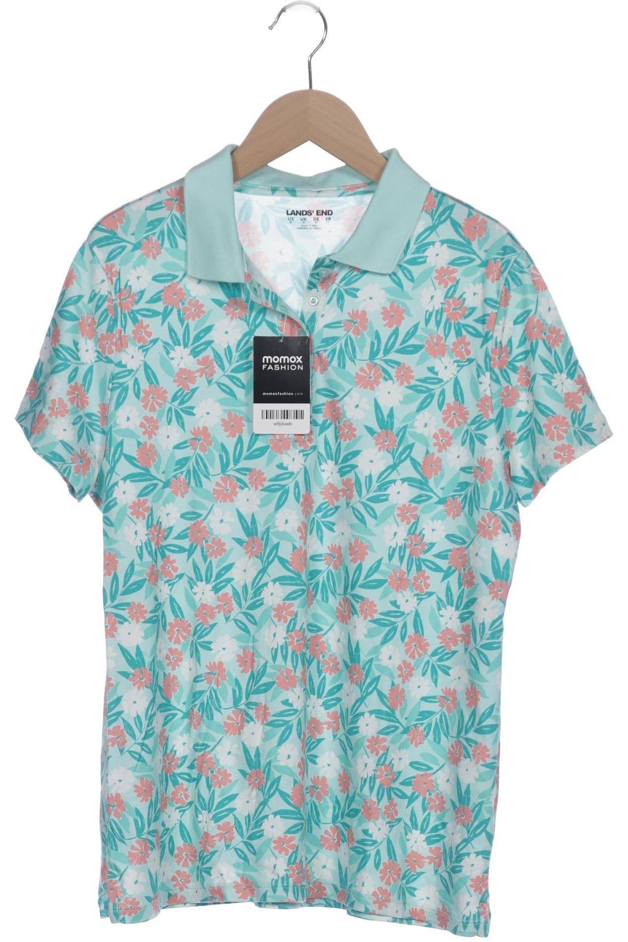 

Lands End Damen Poloshirt, türkis, Gr. 38