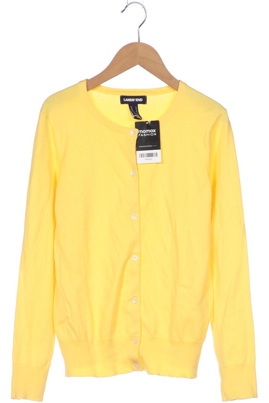

Lands End Damen Strickjacke, gelb, Gr. 36