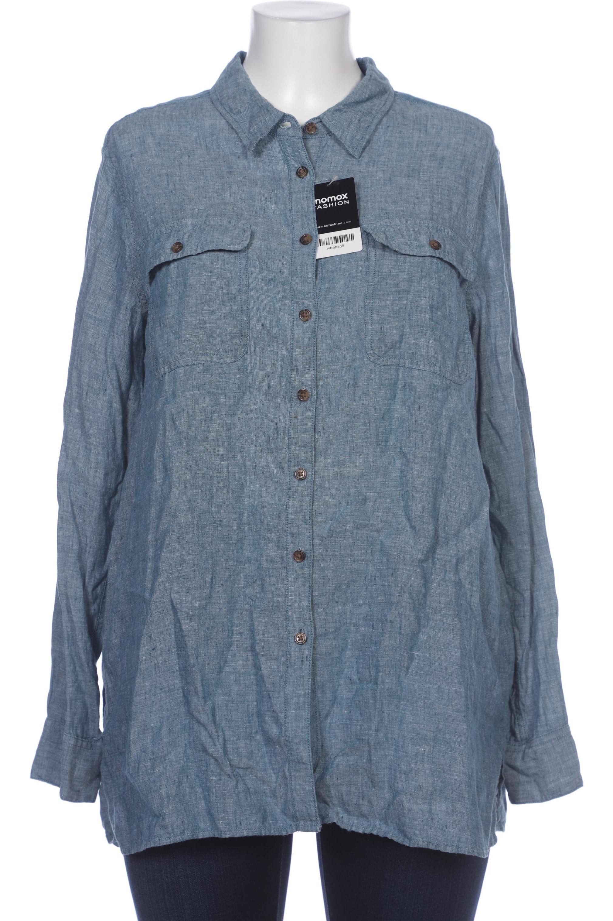 

Lands End Damen Bluse, blau, Gr. 44