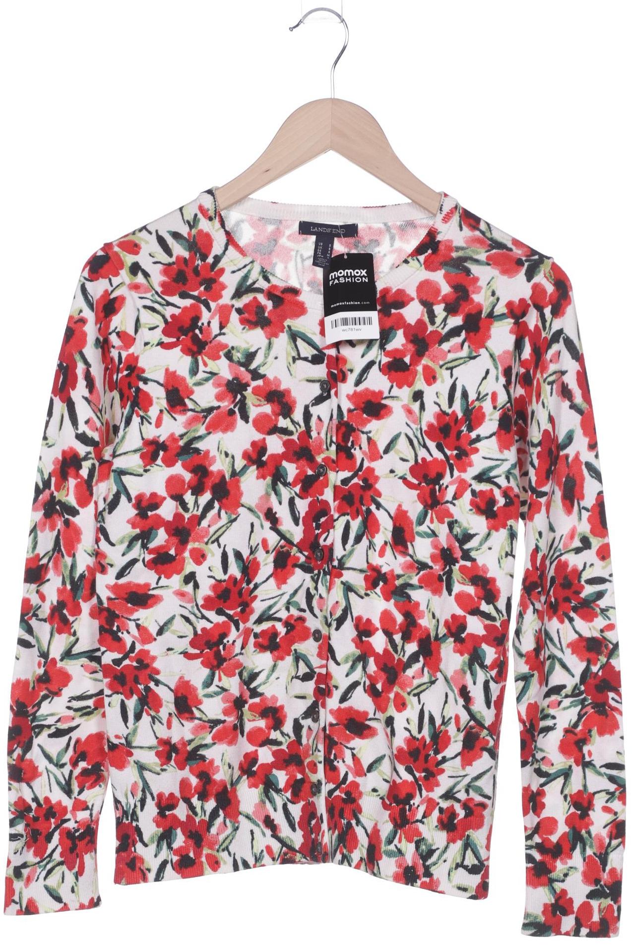 

Lands End Damen Strickjacke, rot, Gr. 36