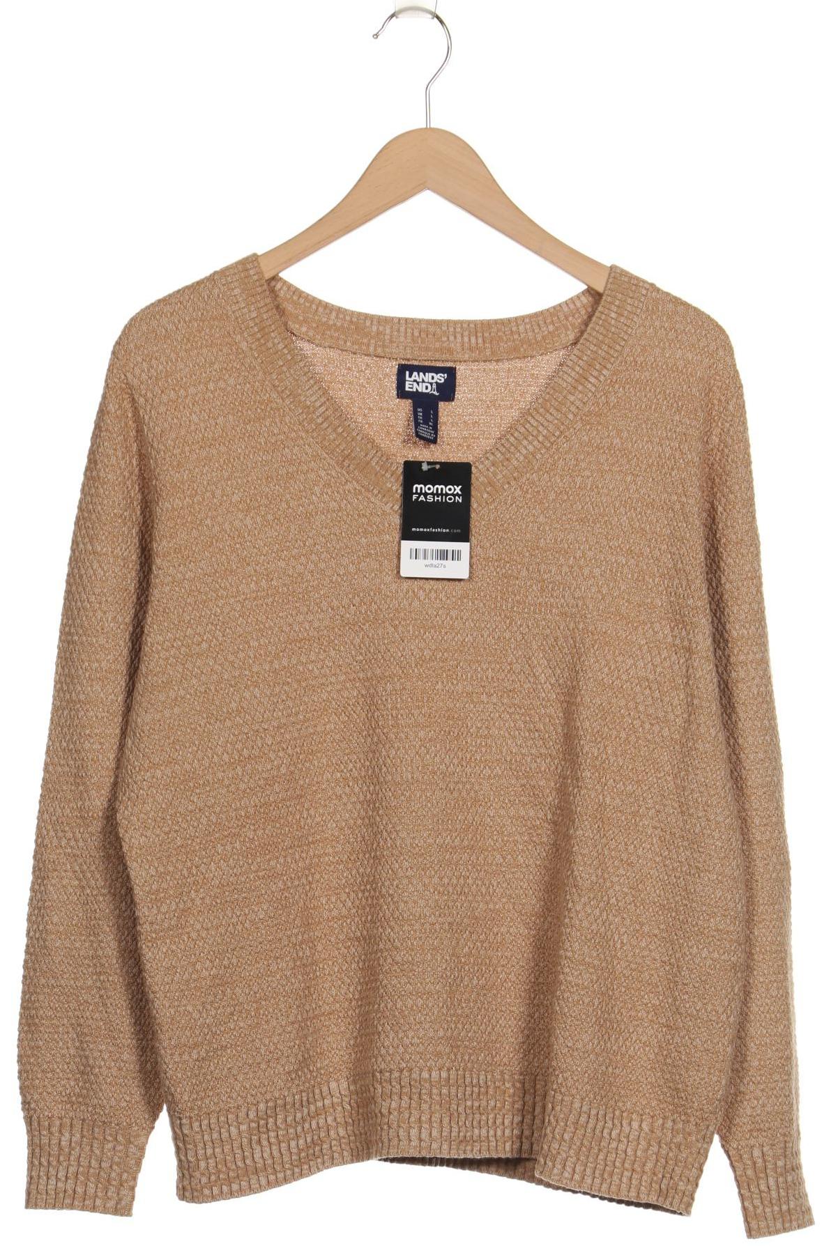 

Lands End Damen Pullover, braun, Gr. 42