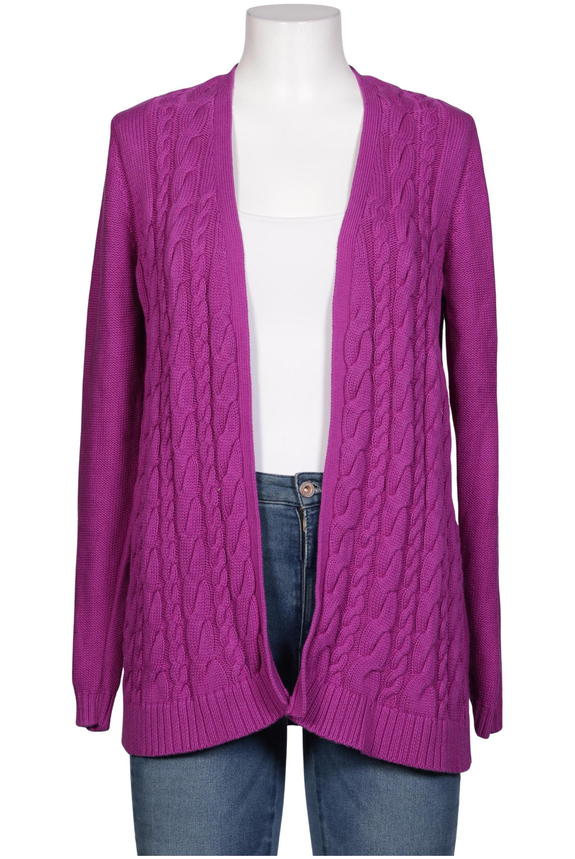 

Lands End Damen Strickjacke, flieder, Gr. 38