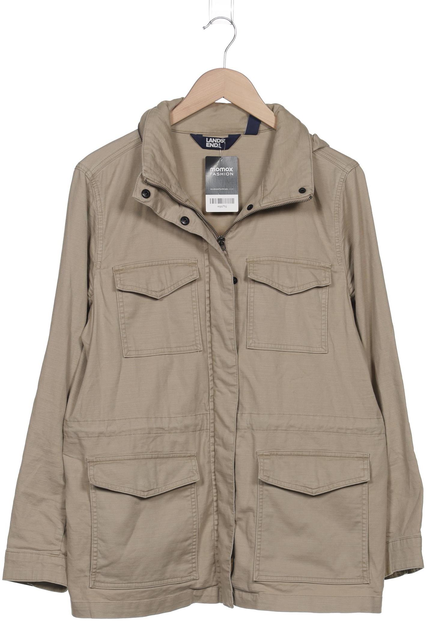 

Lands End Damen Jacke, beige, Gr. 38