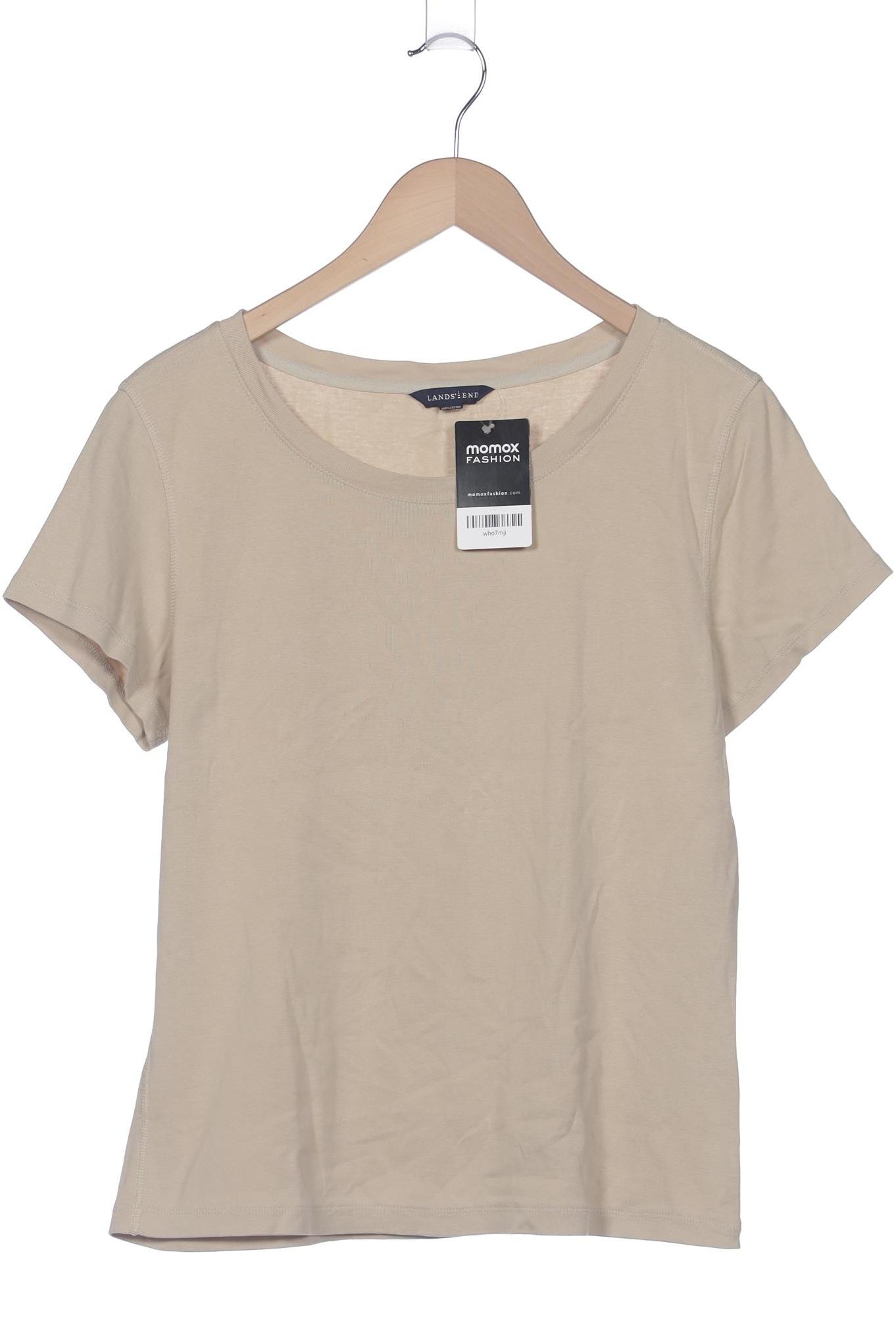 

Lands End Damen T-Shirt, beige, Gr. 42