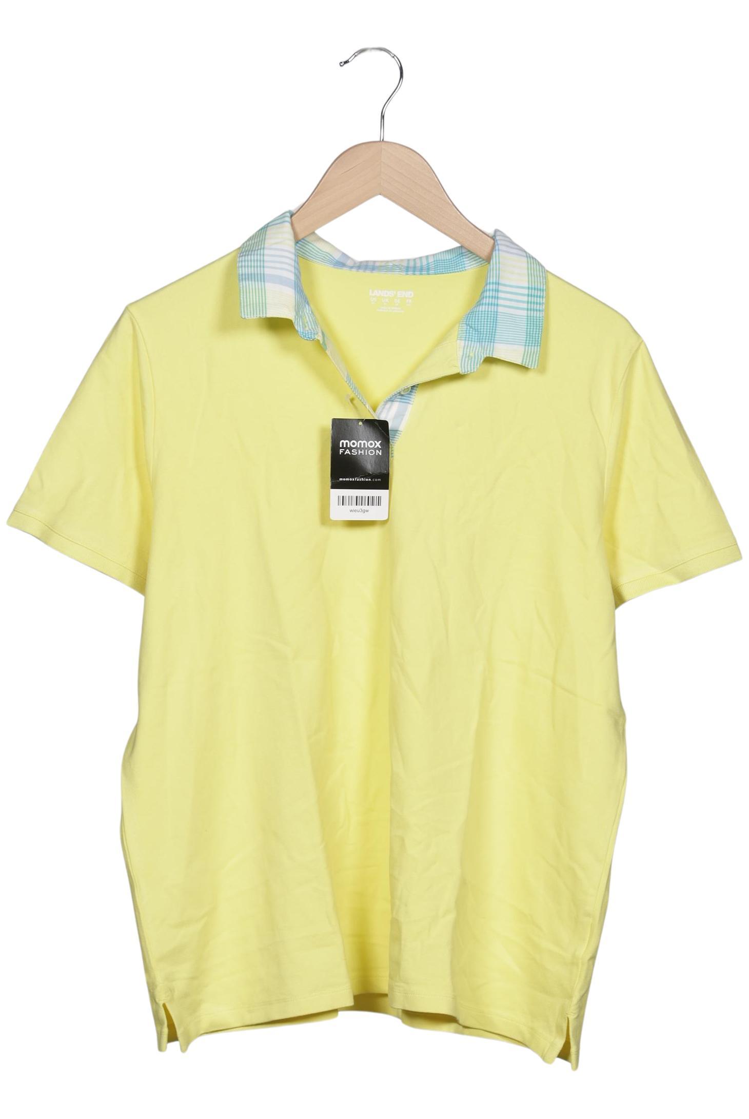

Lands End Damen Poloshirt, gelb, Gr. 44