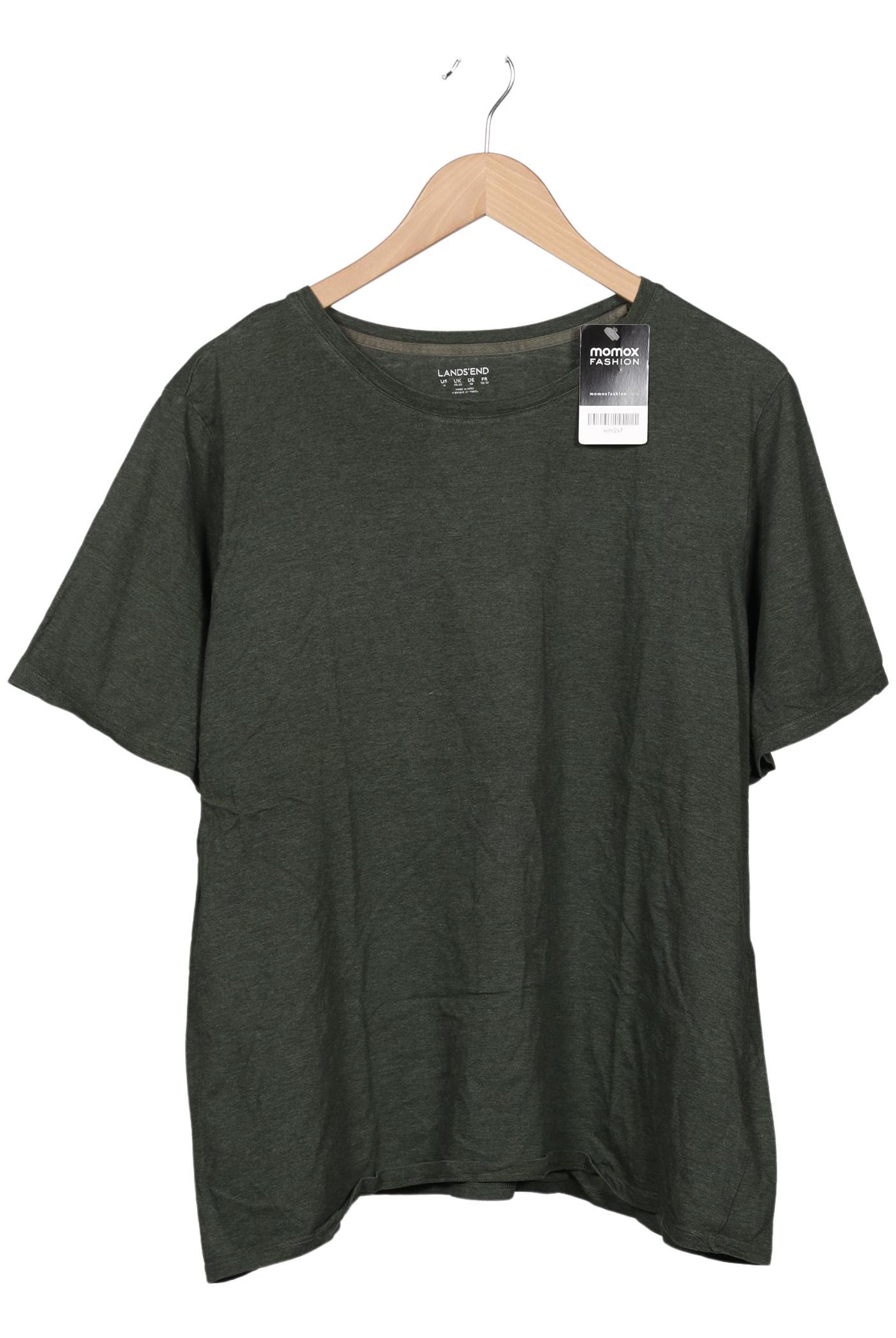 

Lands End Damen T-Shirt, grün, Gr. 50