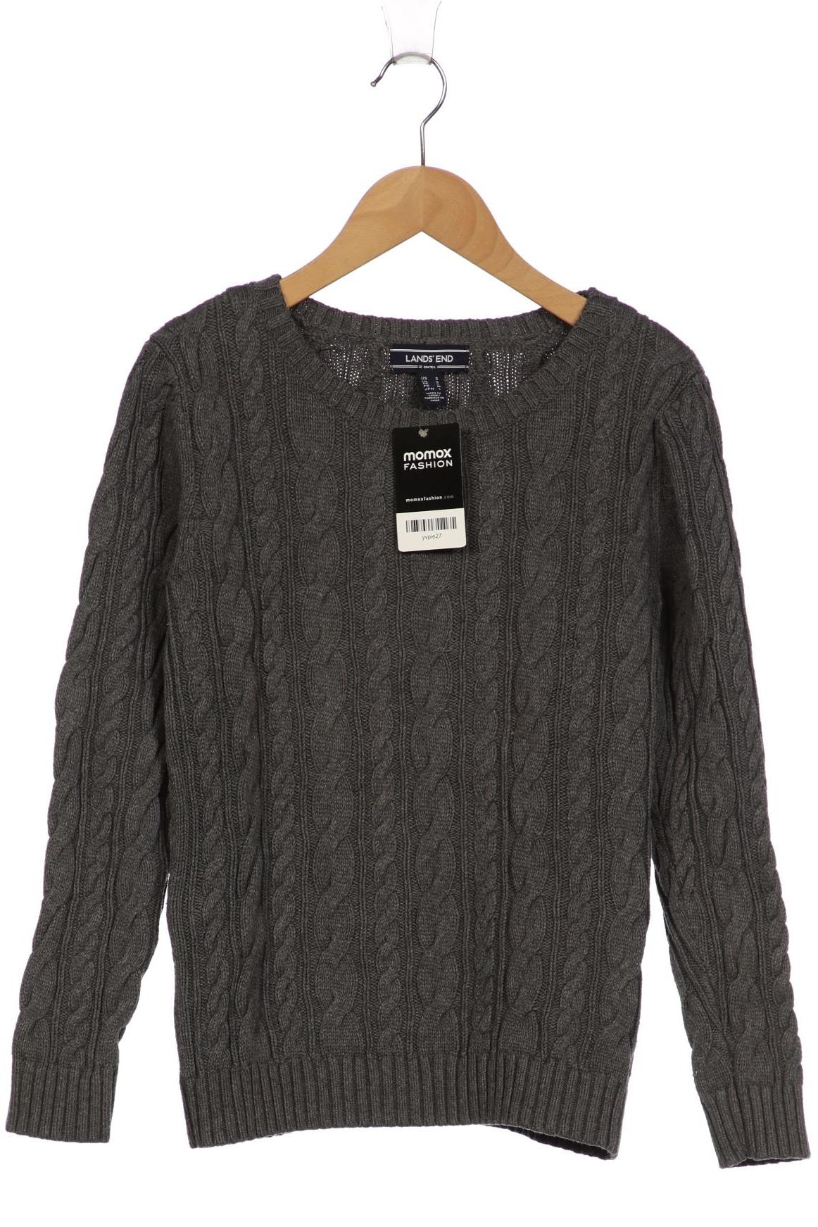 

Lands End Damen Pullover, grau, Gr. 36