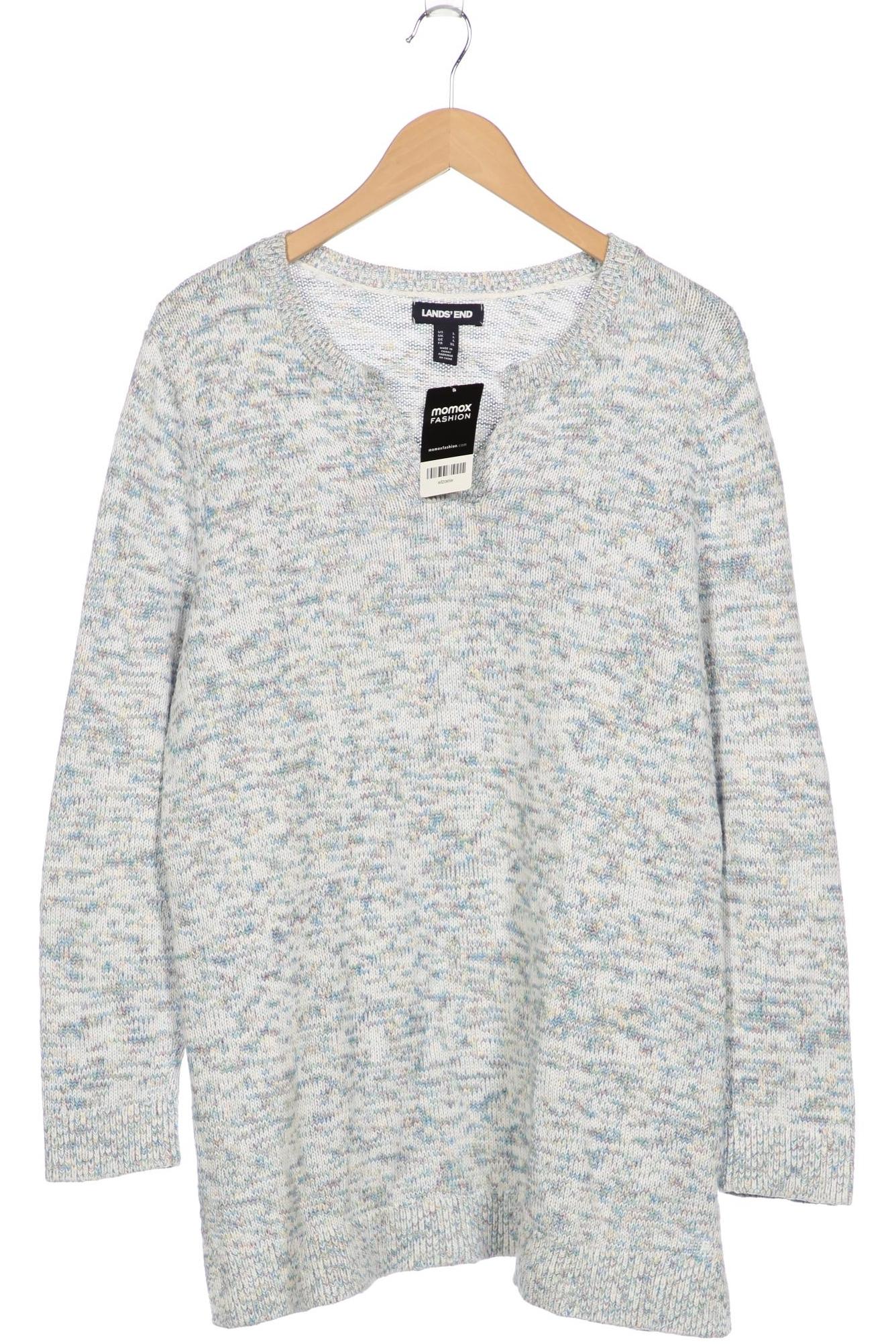 

Lands End Damen Pullover, blau, Gr. 42