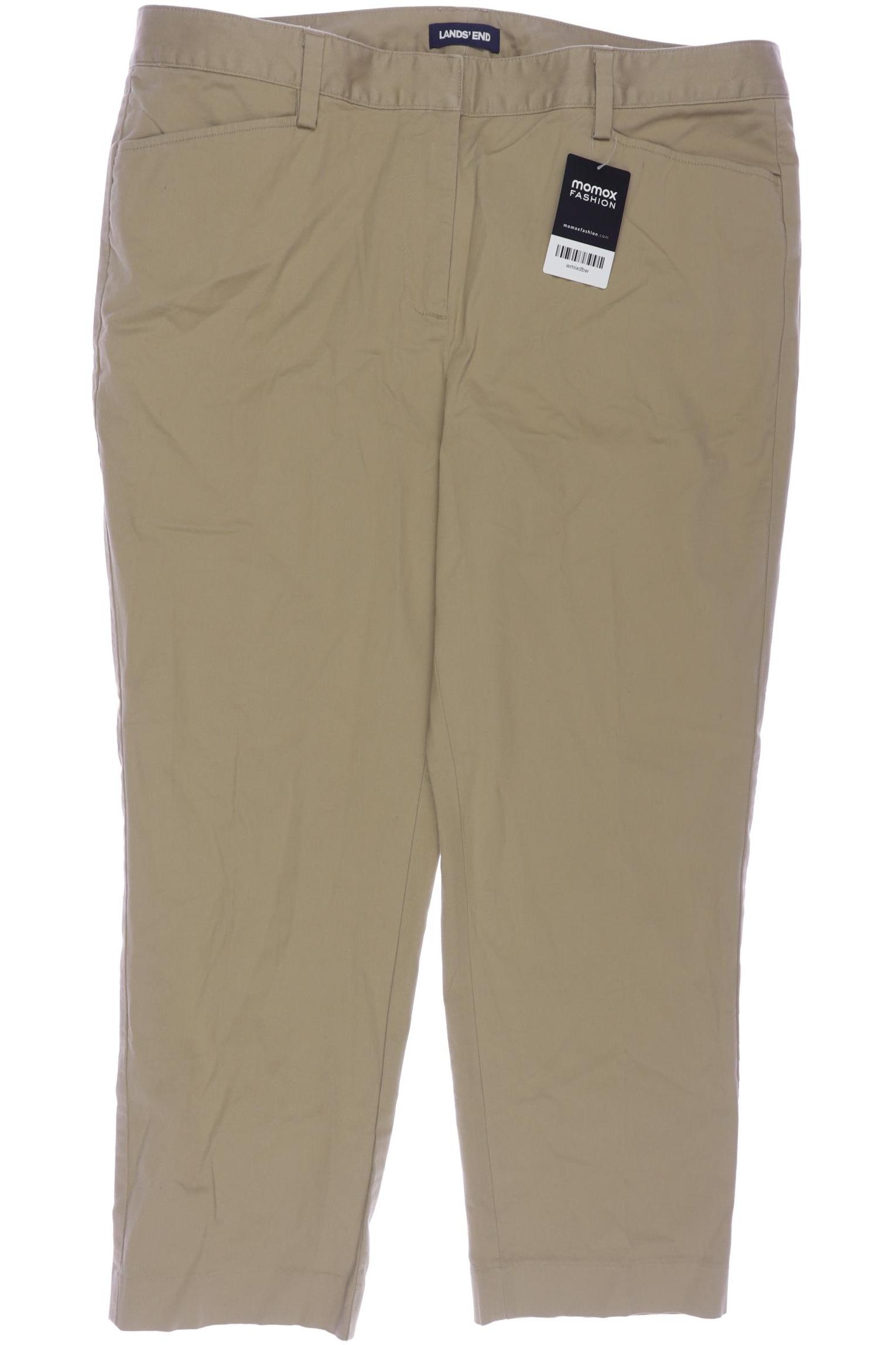 

Lands End Damen Stoffhose, beige, Gr. 46