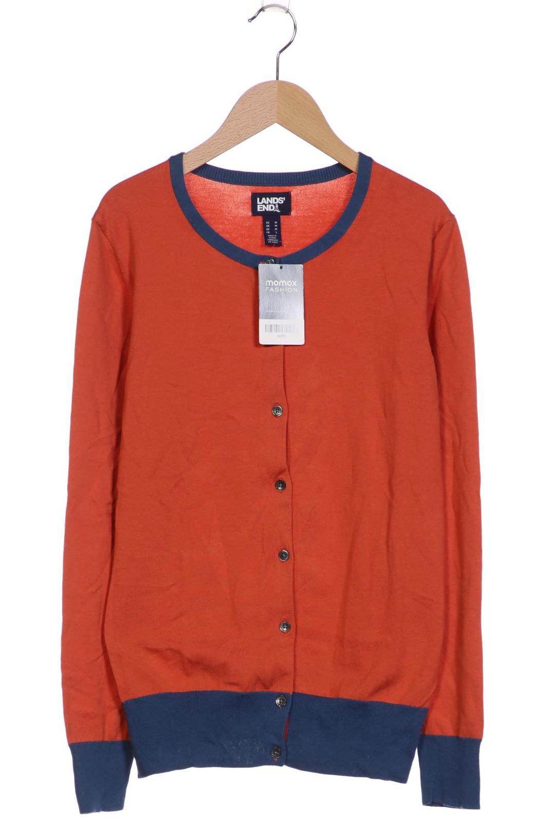 

Lands End Damen Strickjacke, orange, Gr. 38