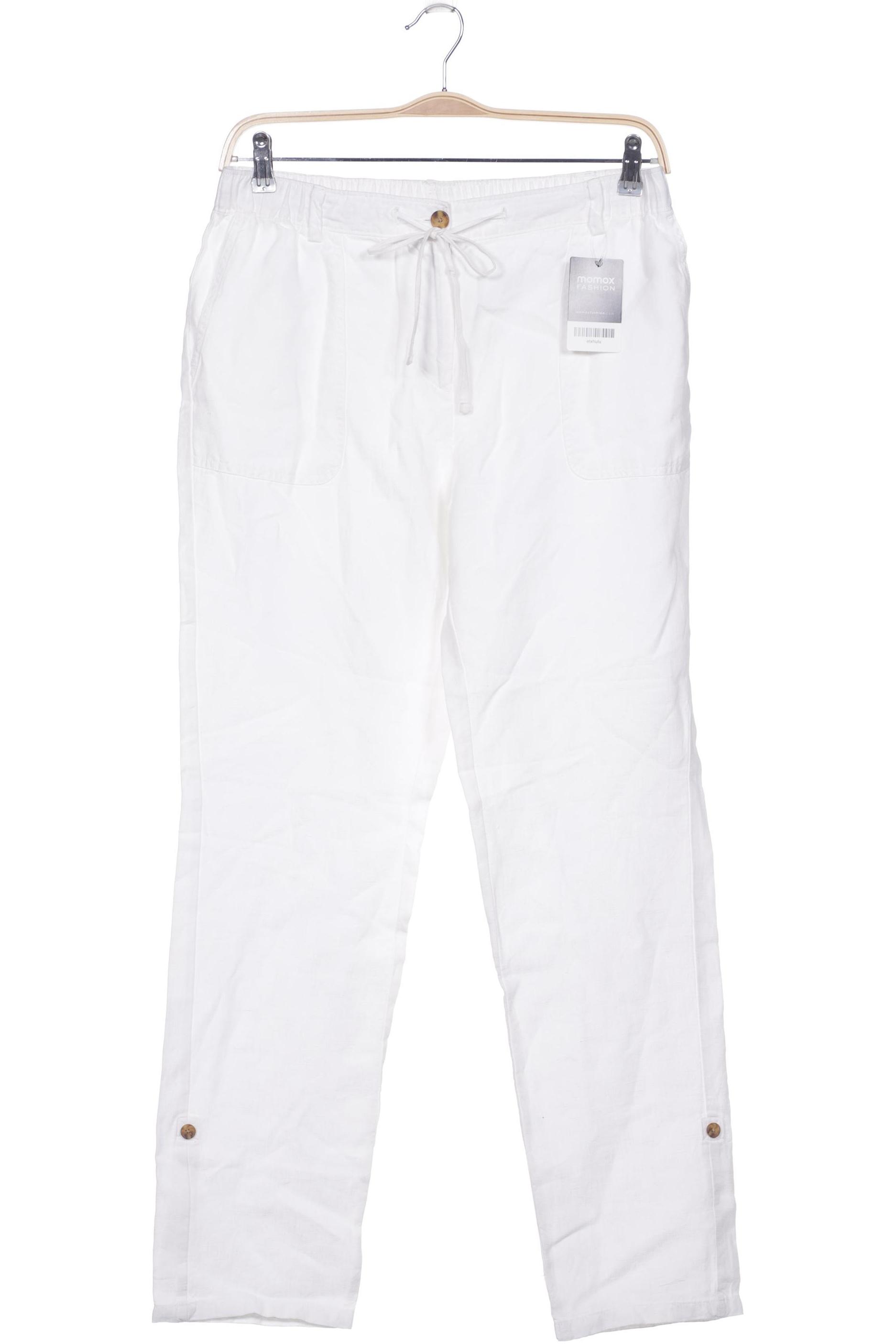 

Lands End Damen Stoffhose, weiß, Gr. 42