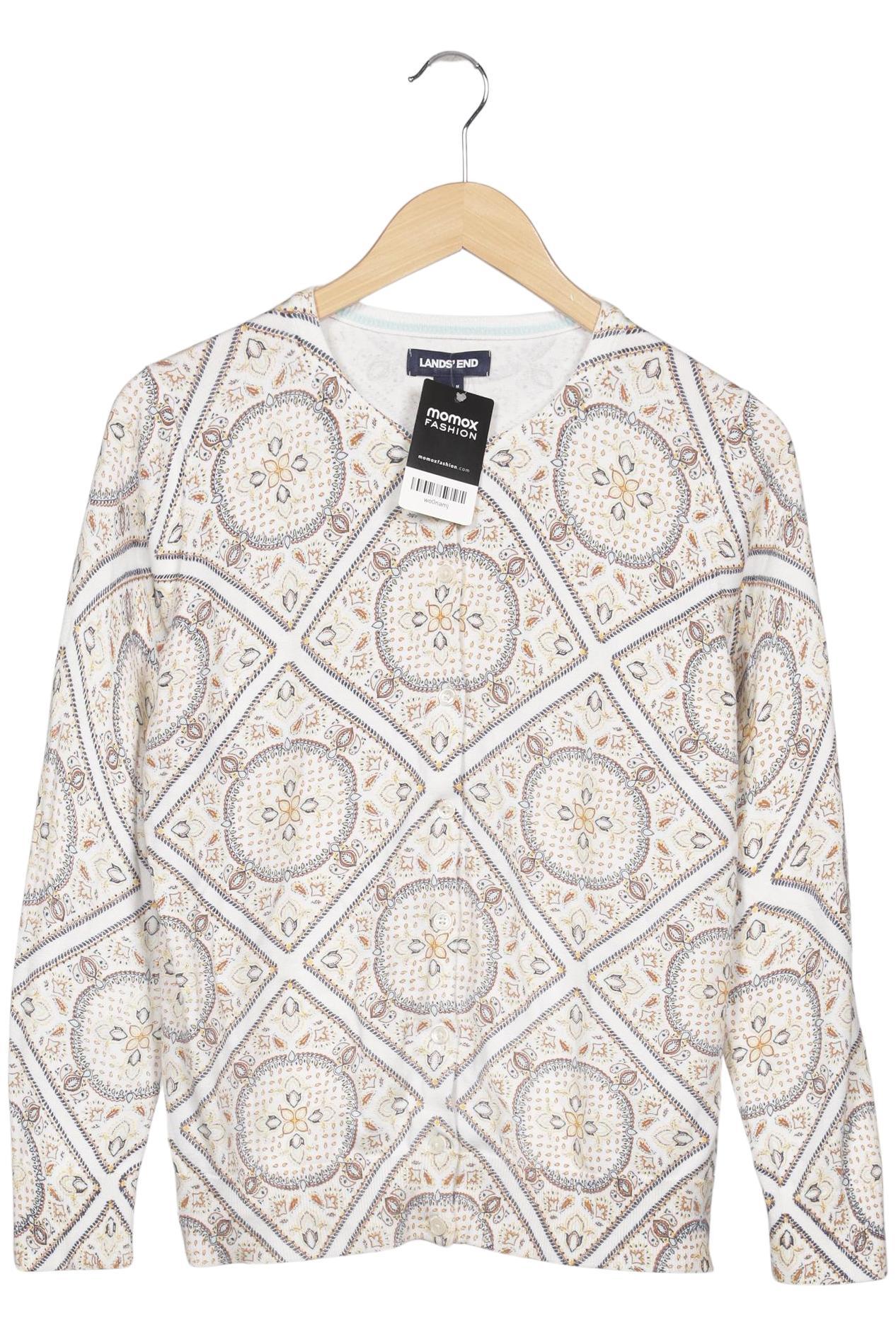 

Lands End Damen Strickjacke, beige, Gr. 38