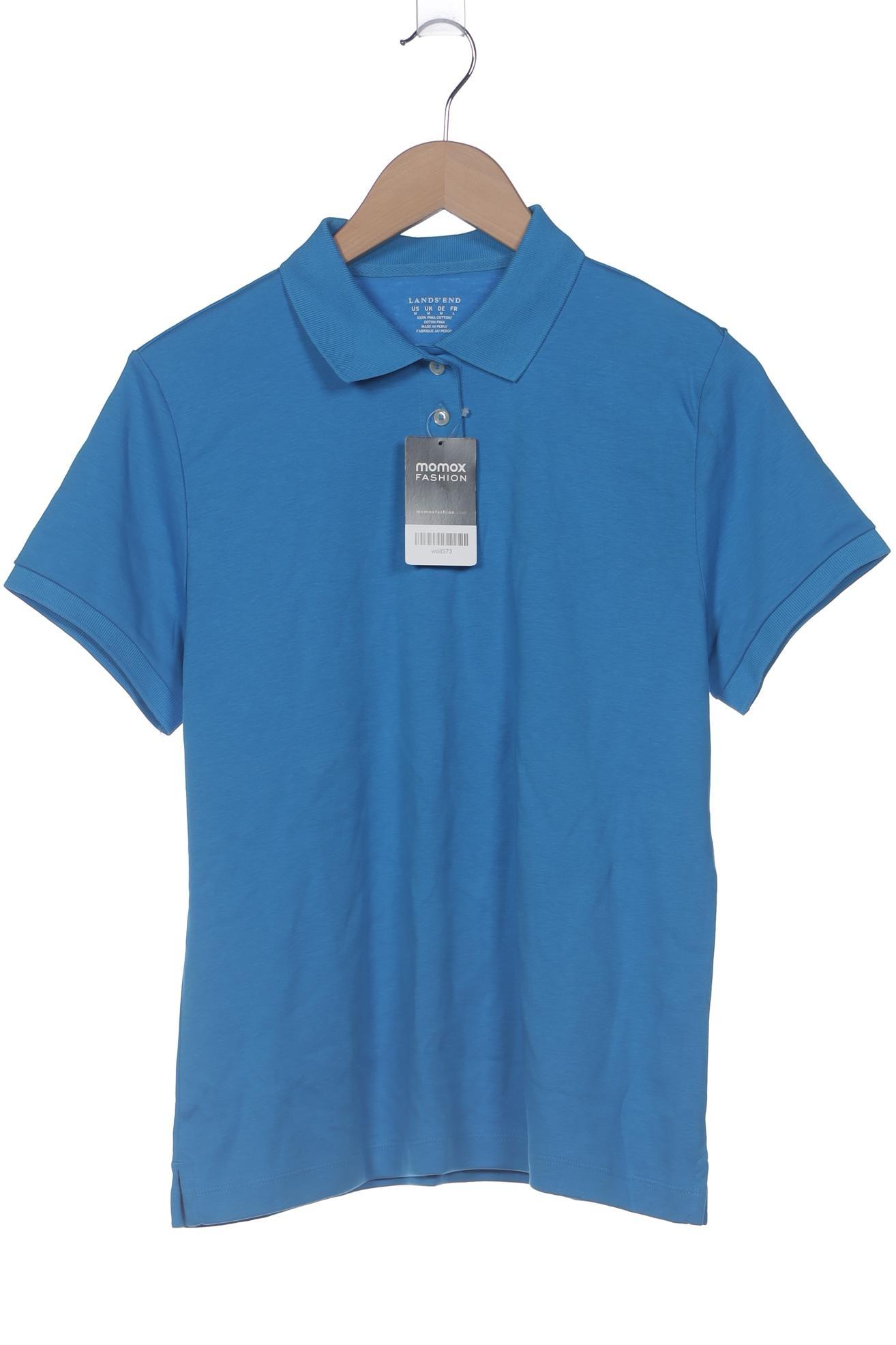 

Lands End Damen Poloshirt, blau, Gr. 38