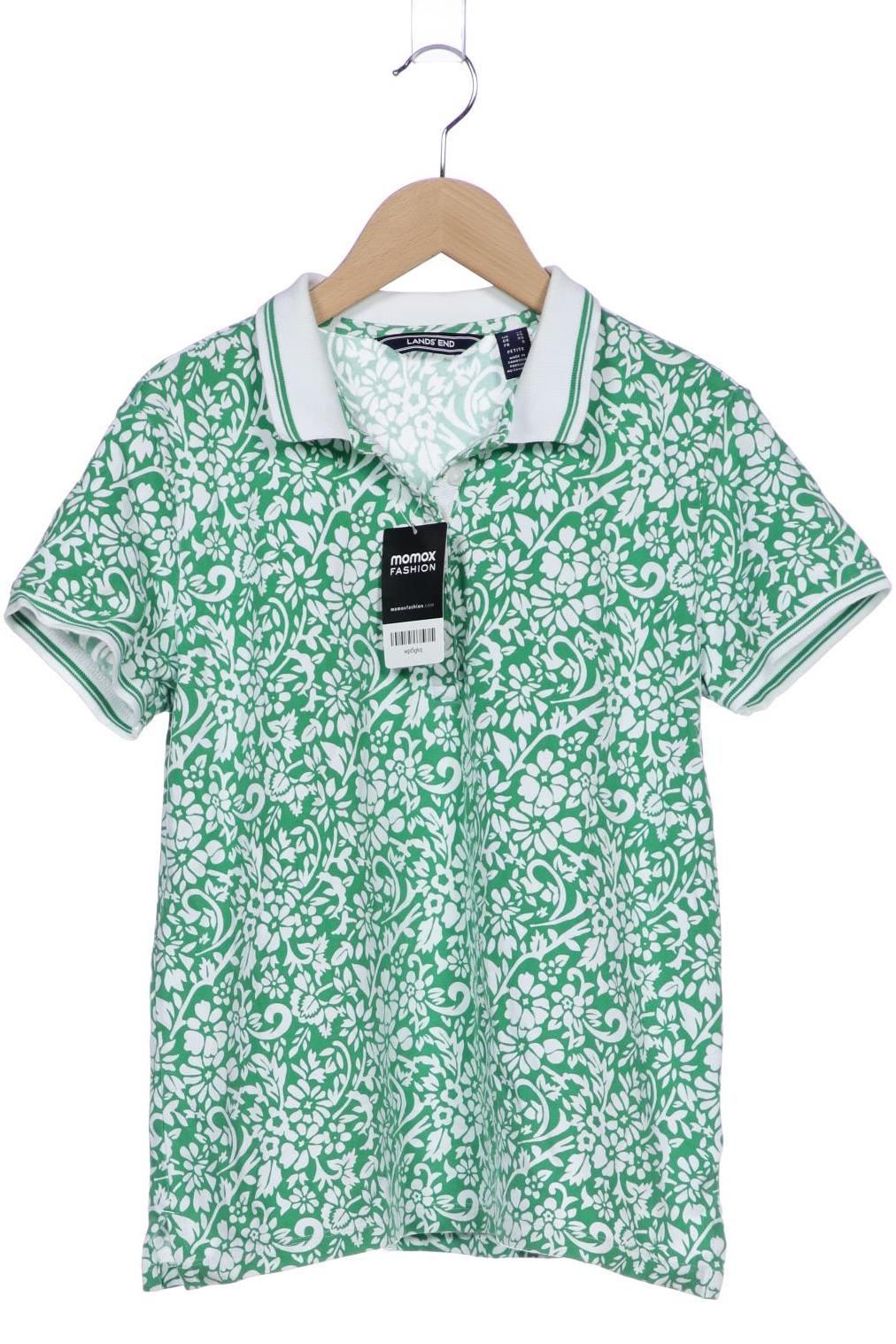 

Lands End Damen Poloshirt, grün, Gr. 34