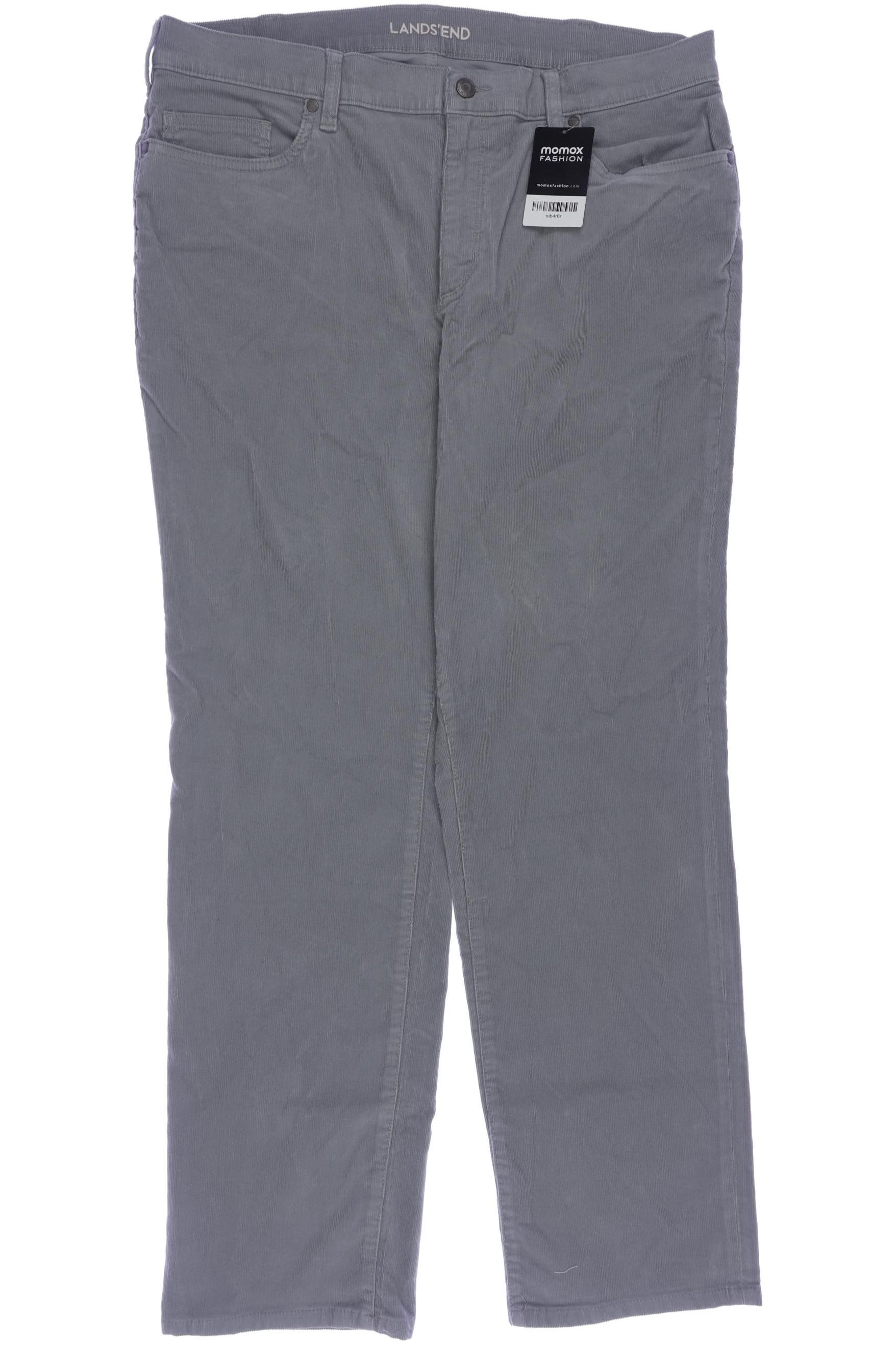 

Lands End Damen Stoffhose, grau, Gr. 48