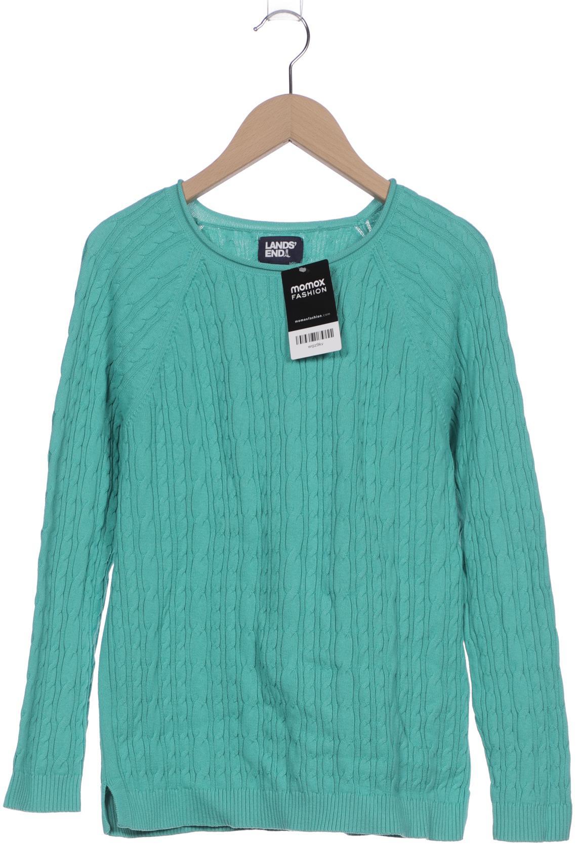 

Lands End Damen Pullover, türkis, Gr. 36