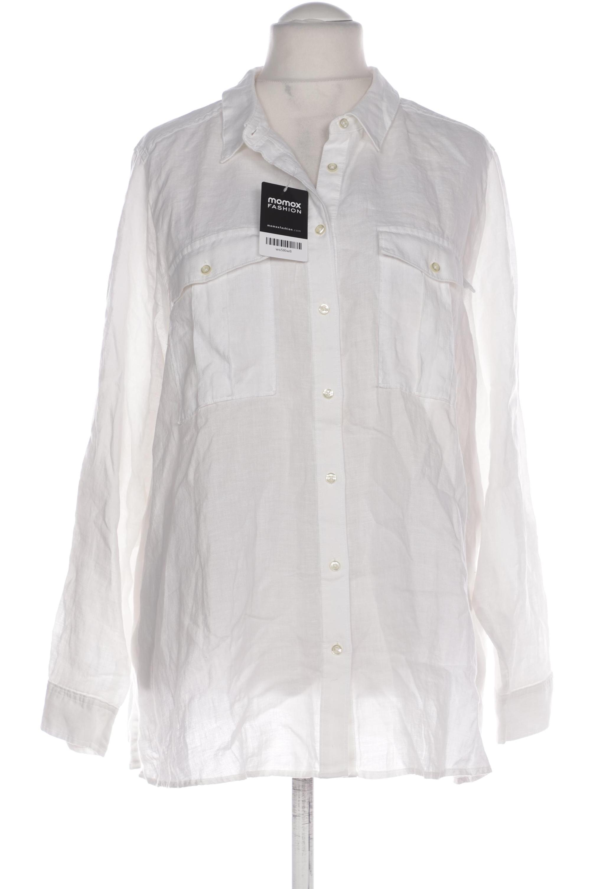 

Lands End Damen Bluse, weiß, Gr. 54