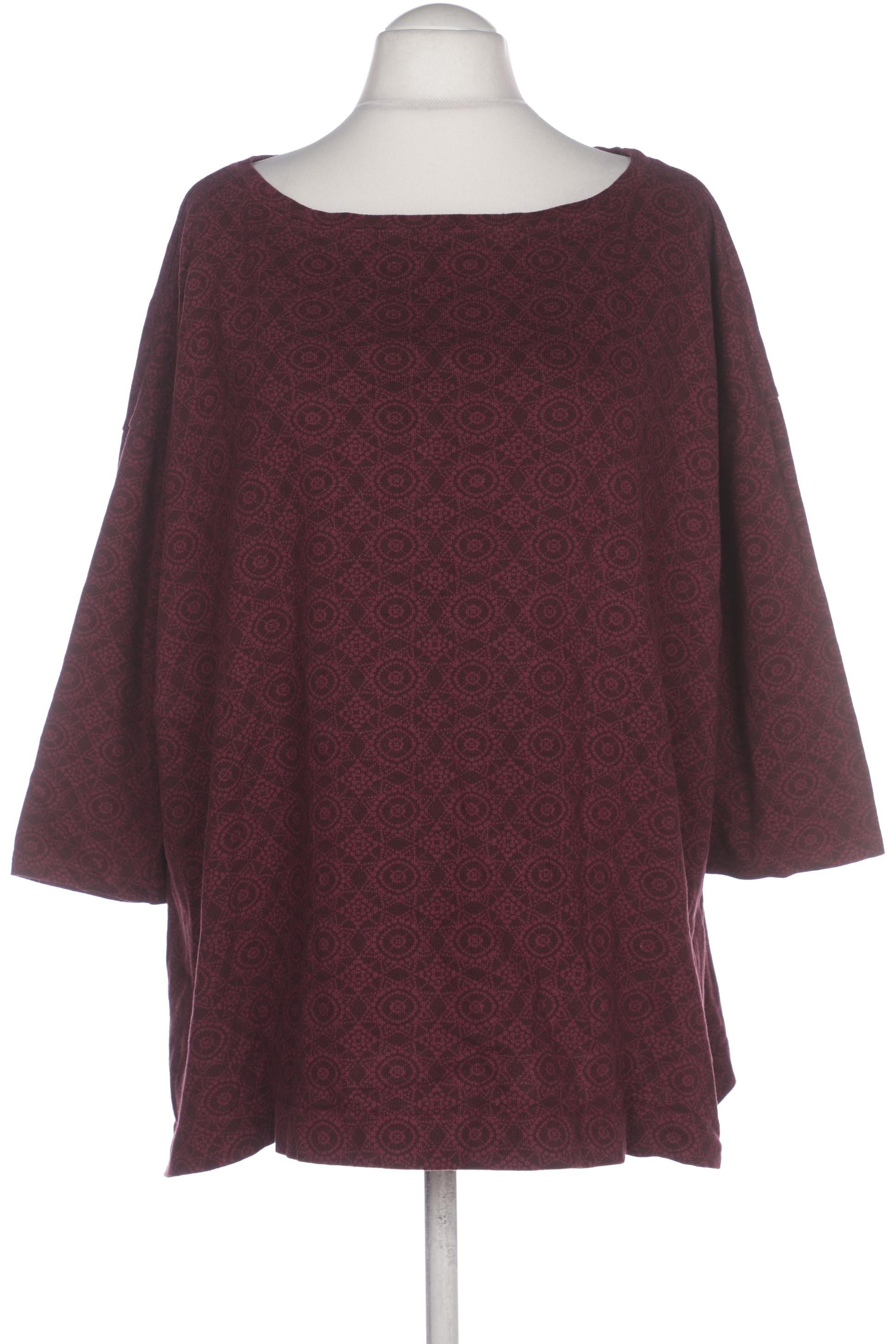 

Lands End Damen Langarmshirt, bordeaux, Gr. 56