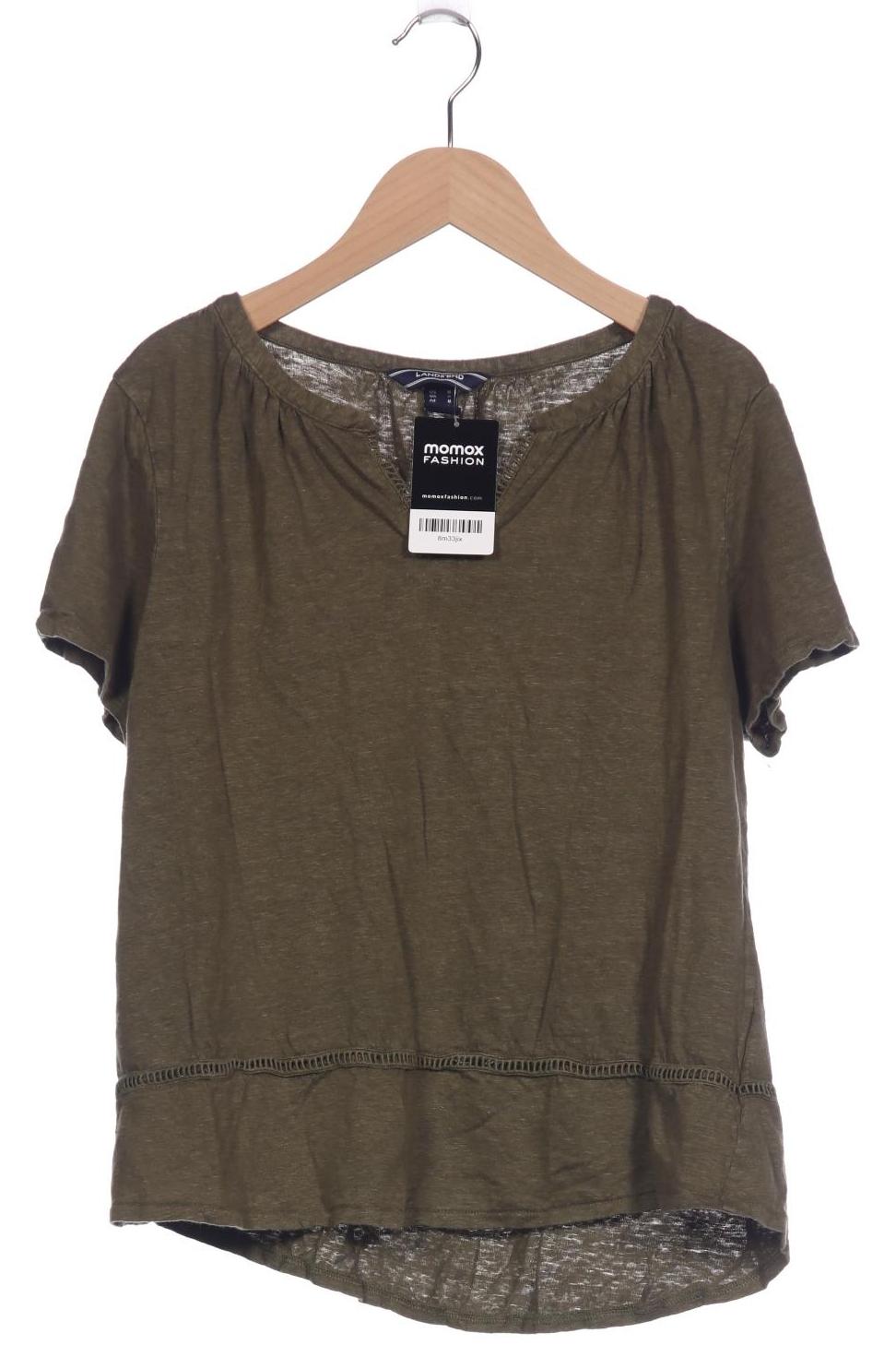 

Lands End Damen T-Shirt, grün, Gr. 38