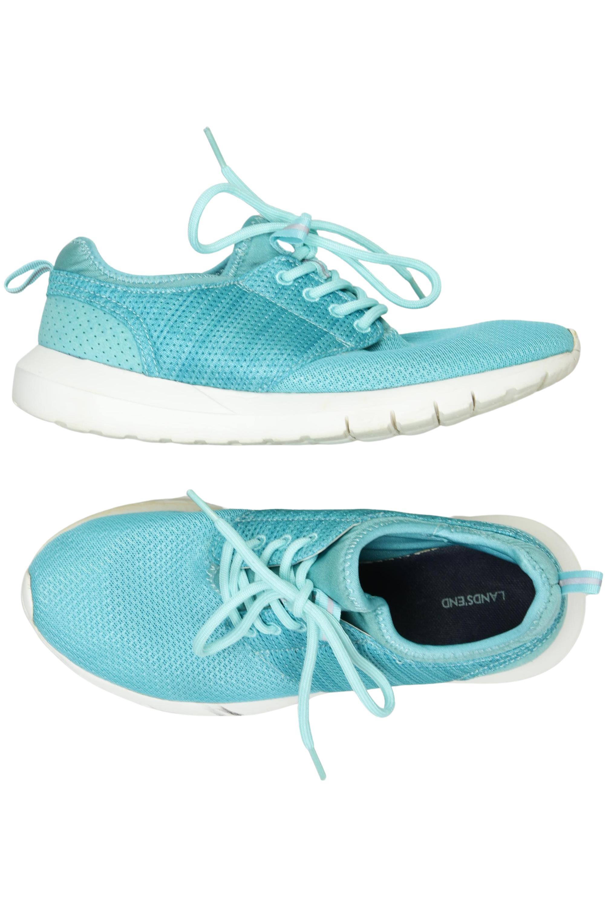 

Lands End Damen Sneakers, türkis, Gr. 38.5