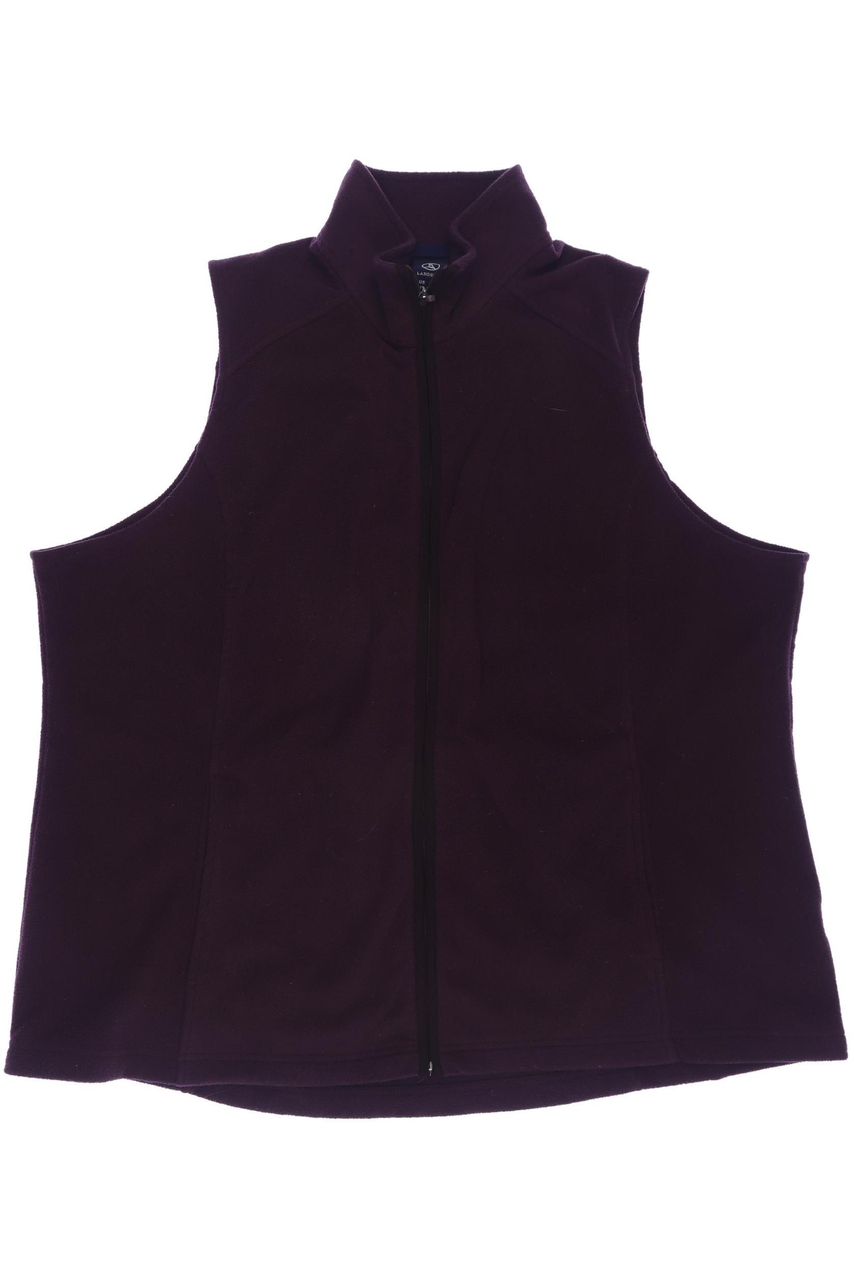 

Lands End Damen Weste, bordeaux, Gr. 52