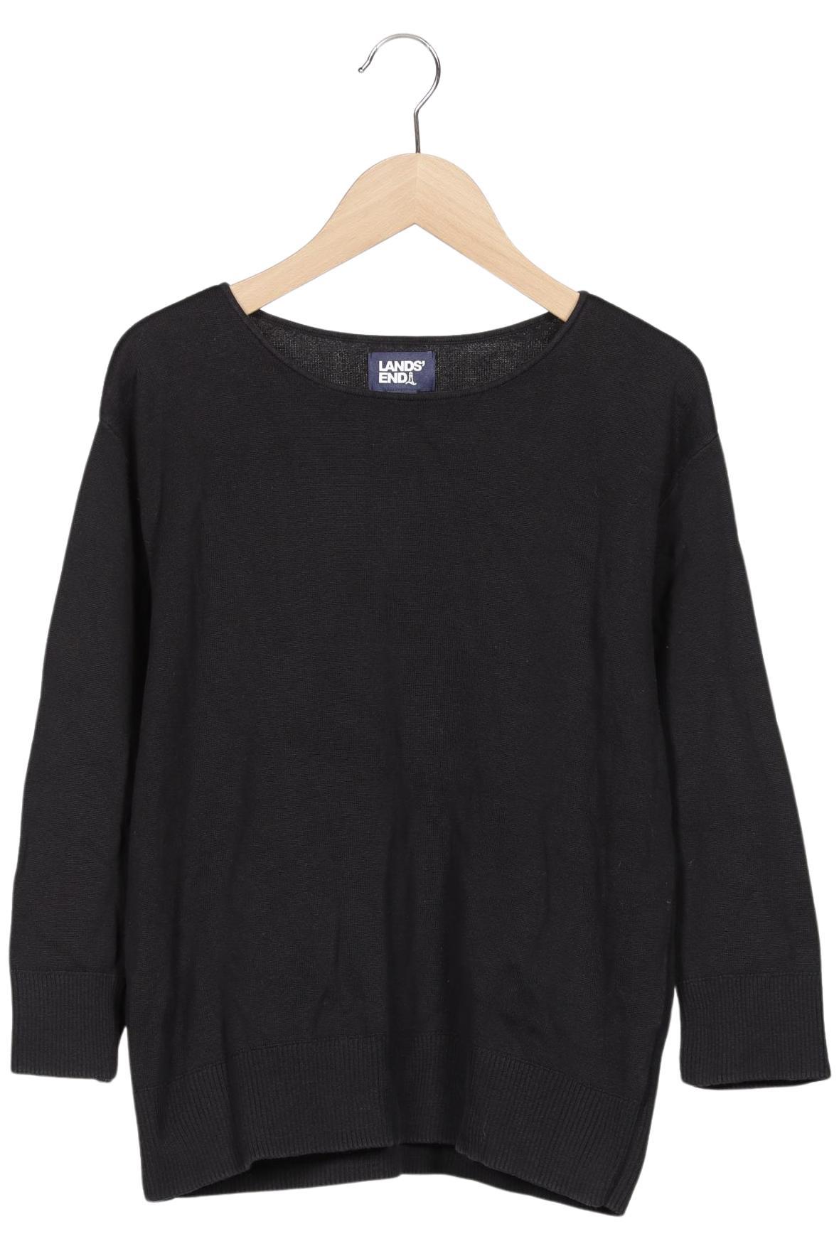 

Lands End Damen Pullover, schwarz, Gr. 36