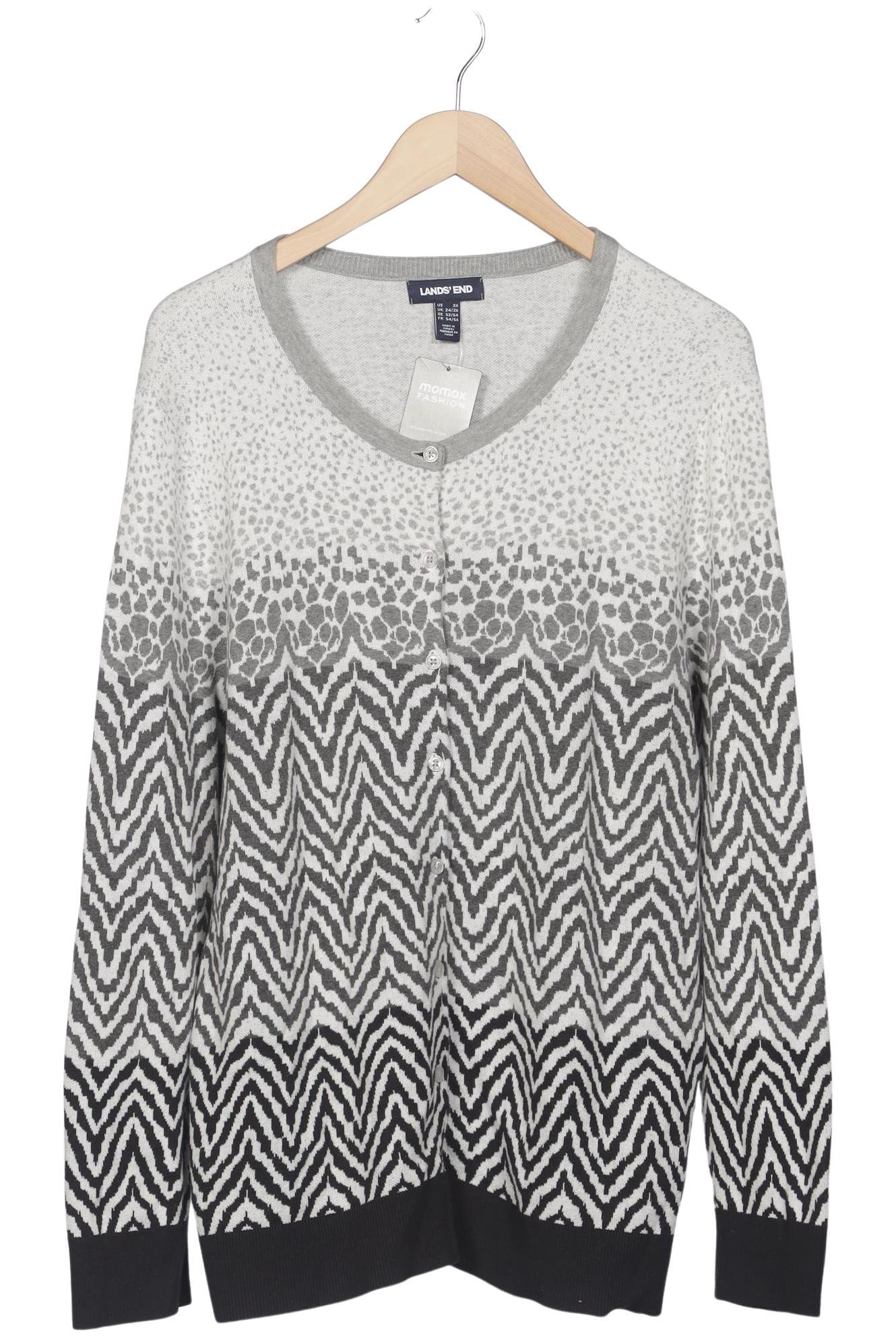 

Lands End Damen Strickjacke, mehrfarbig, Gr. 52