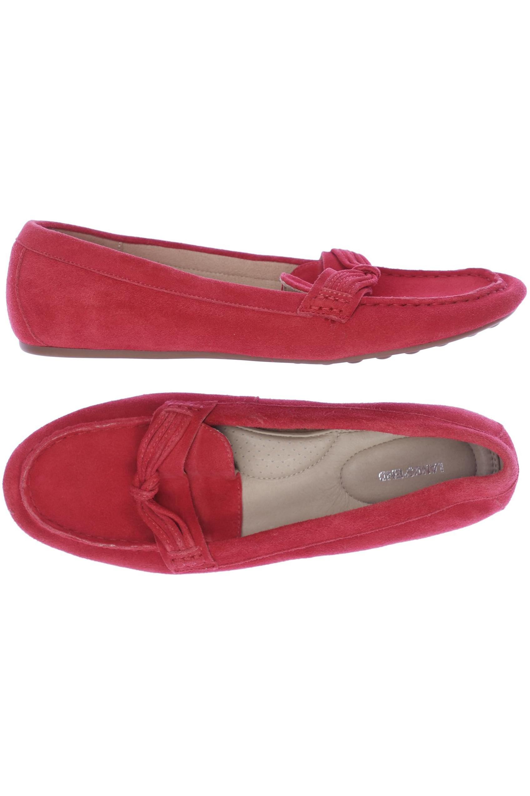 

Lands End Damen Halbschuh, rot, Gr. 42.5