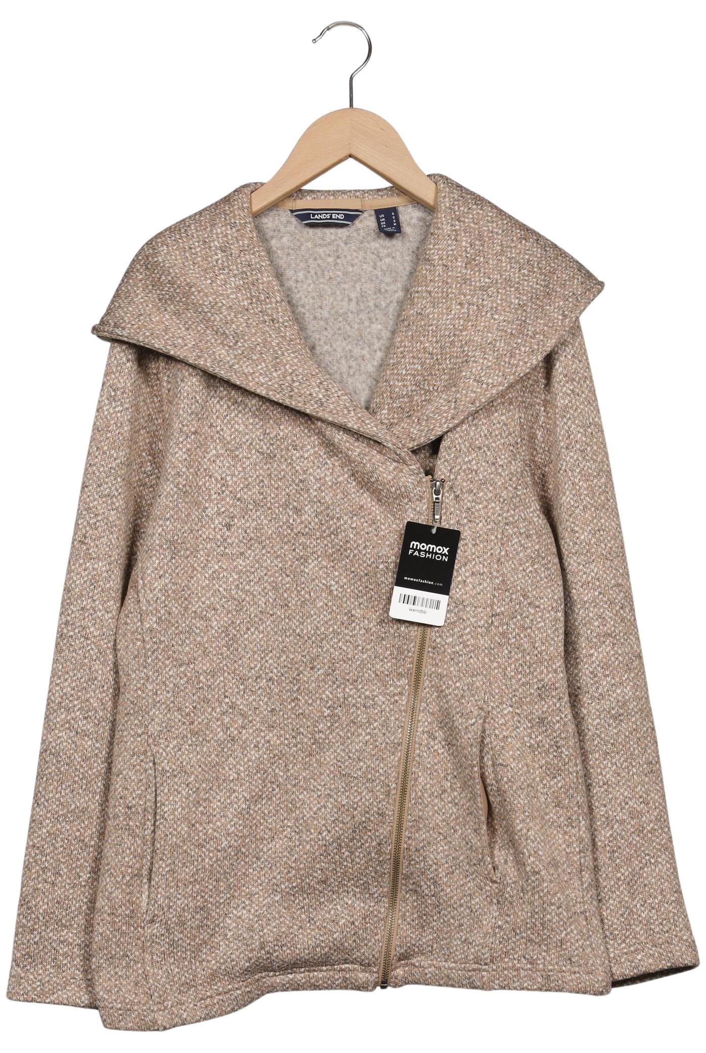 

Lands End Damen Strickjacke, beige, Gr. 36